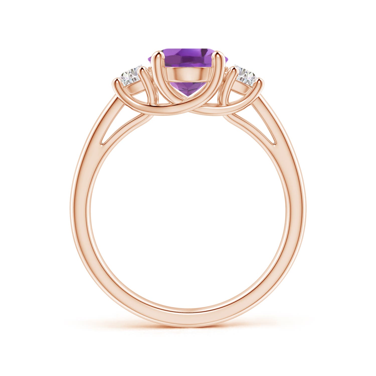 A - Amethyst / 2.06 CT / 14 KT Rose Gold