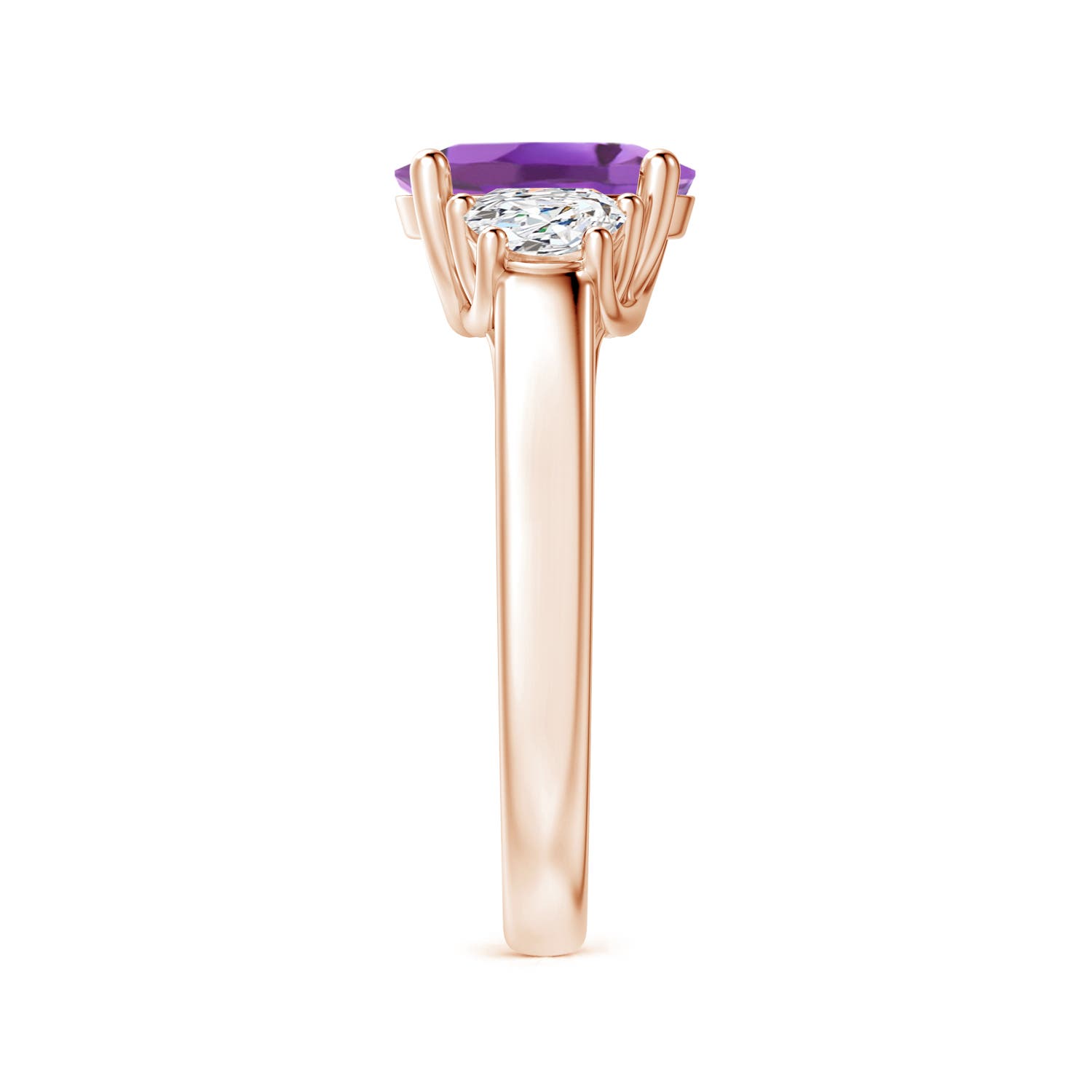 A - Amethyst / 2.06 CT / 14 KT Rose Gold