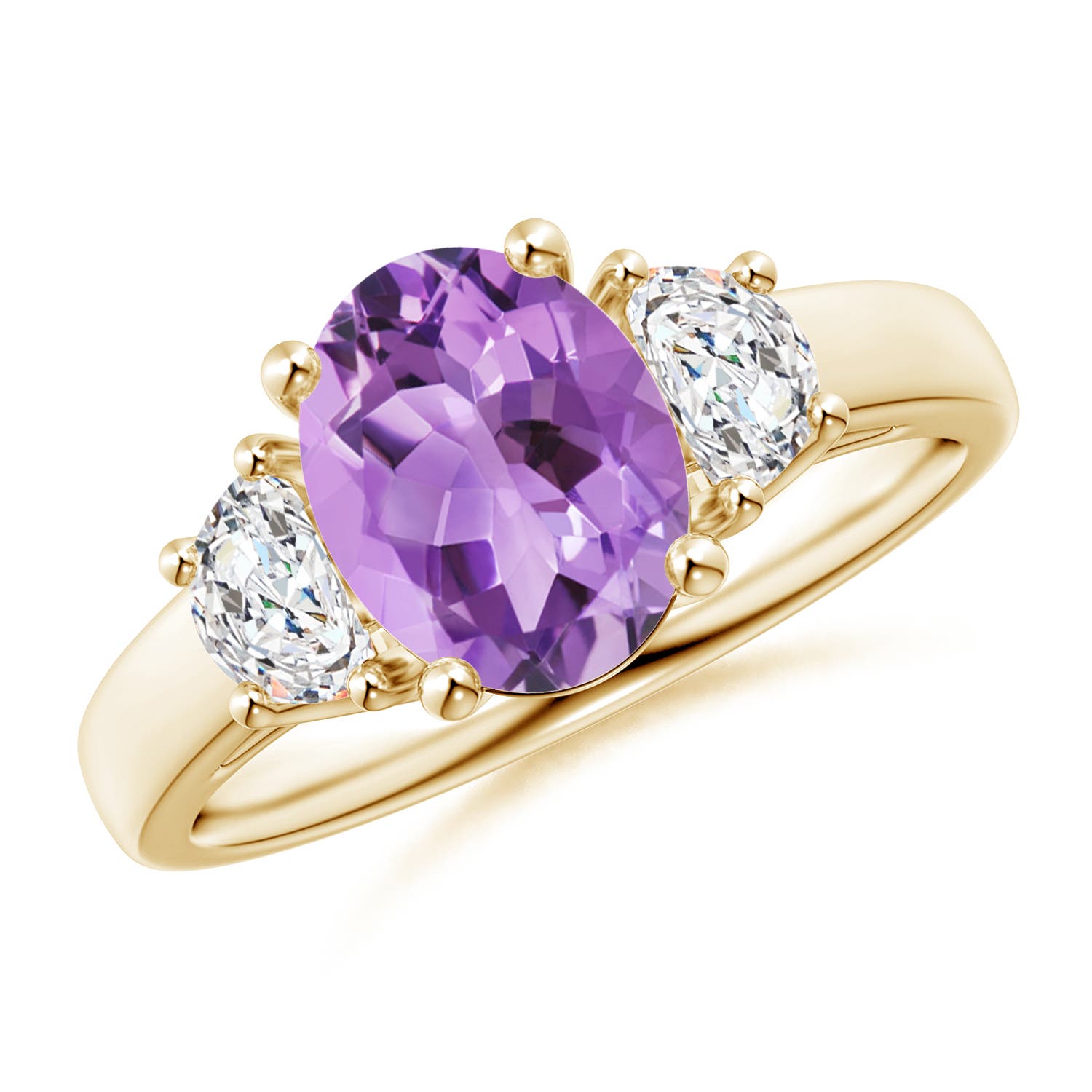 A - Amethyst / 2.06 CT / 14 KT Yellow Gold