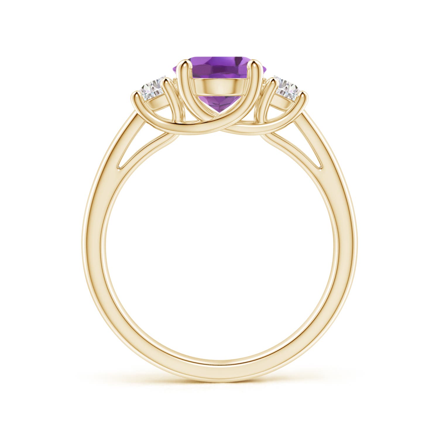 A - Amethyst / 2.06 CT / 14 KT Yellow Gold