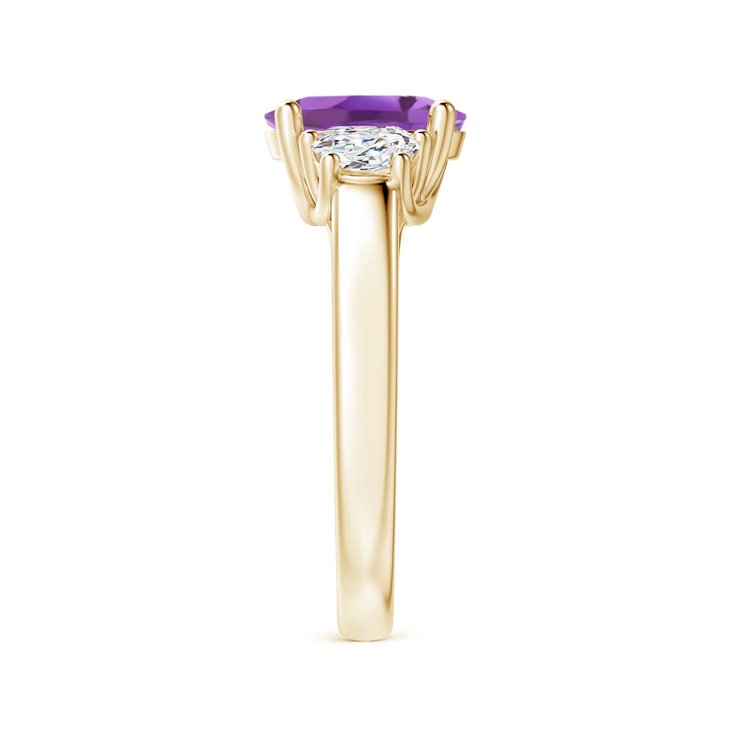 A - Amethyst / 2.06 CT / 14 KT Yellow Gold