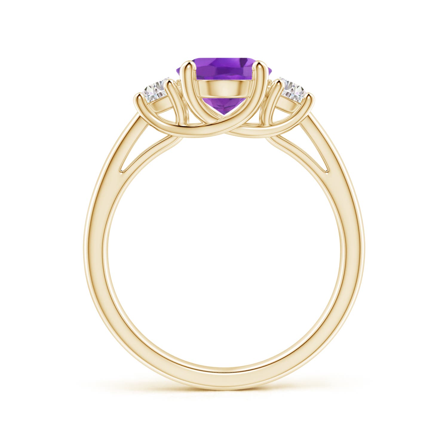 AA - Amethyst / 2.06 CT / 14 KT Yellow Gold