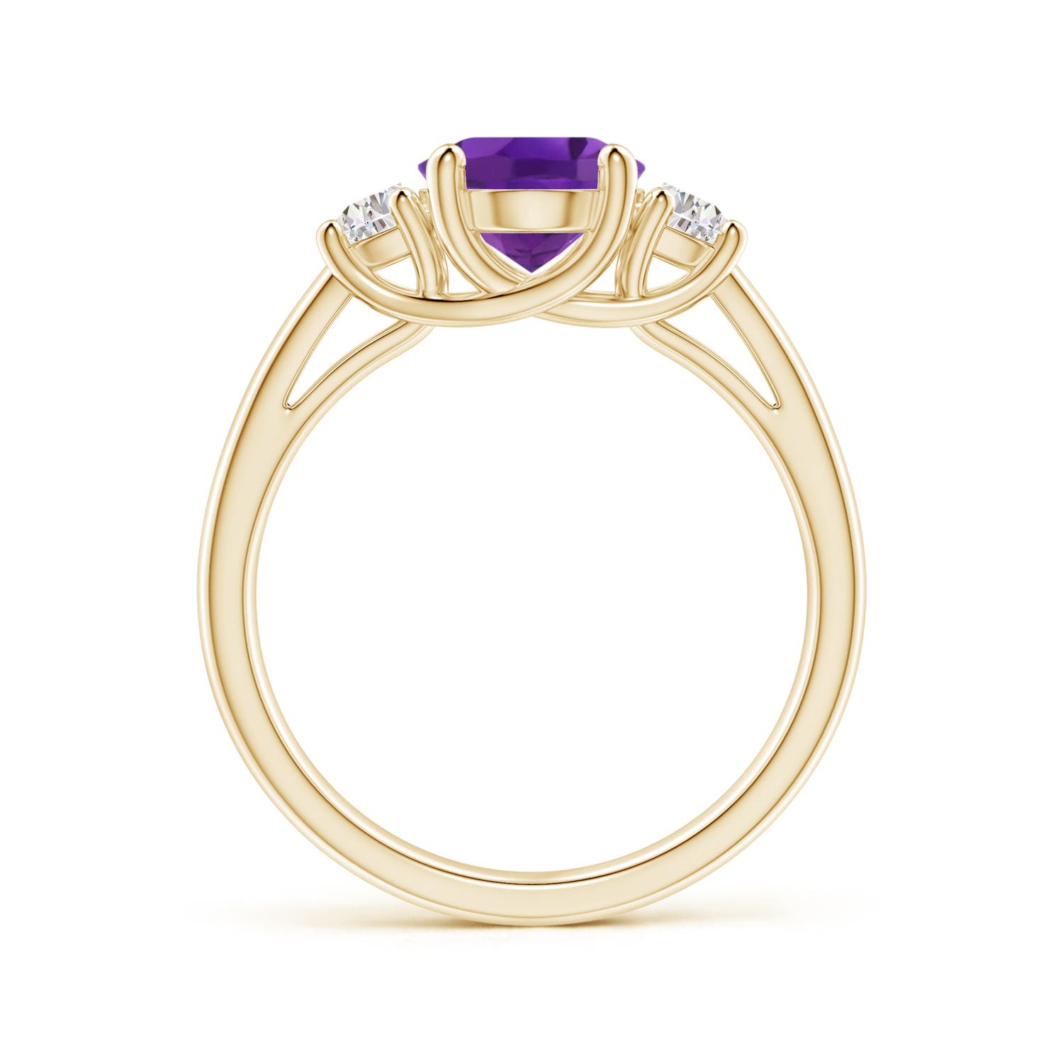 AAA - Amethyst / 2.06 CT / 14 KT Yellow Gold