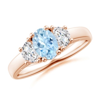 Oval AAA Aquamarine