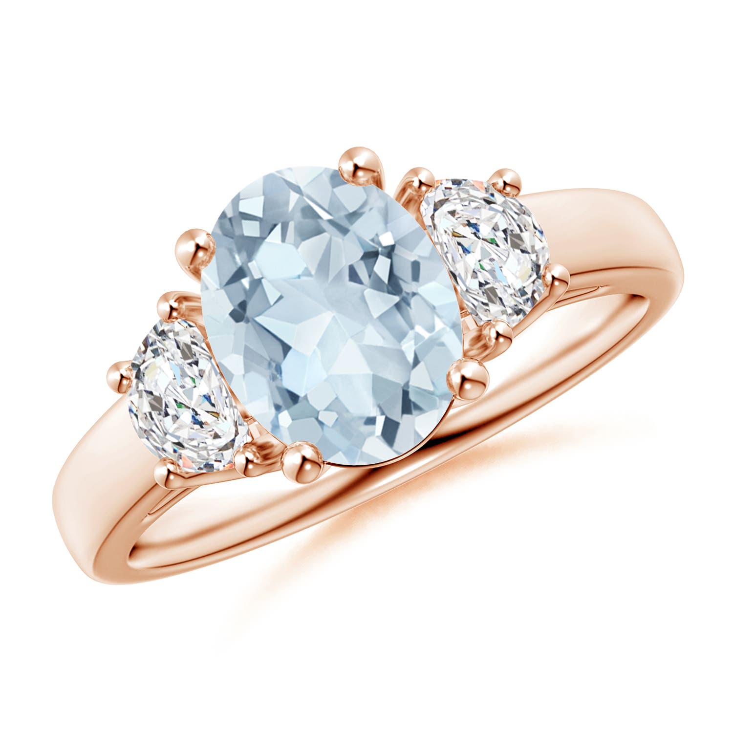 A - Aquamarine / 1.82 CT / 14 KT Rose Gold