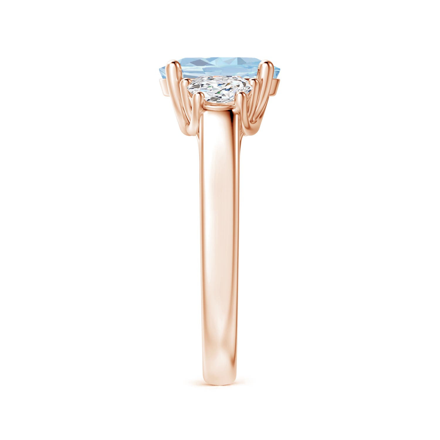 A - Aquamarine / 1.82 CT / 14 KT Rose Gold