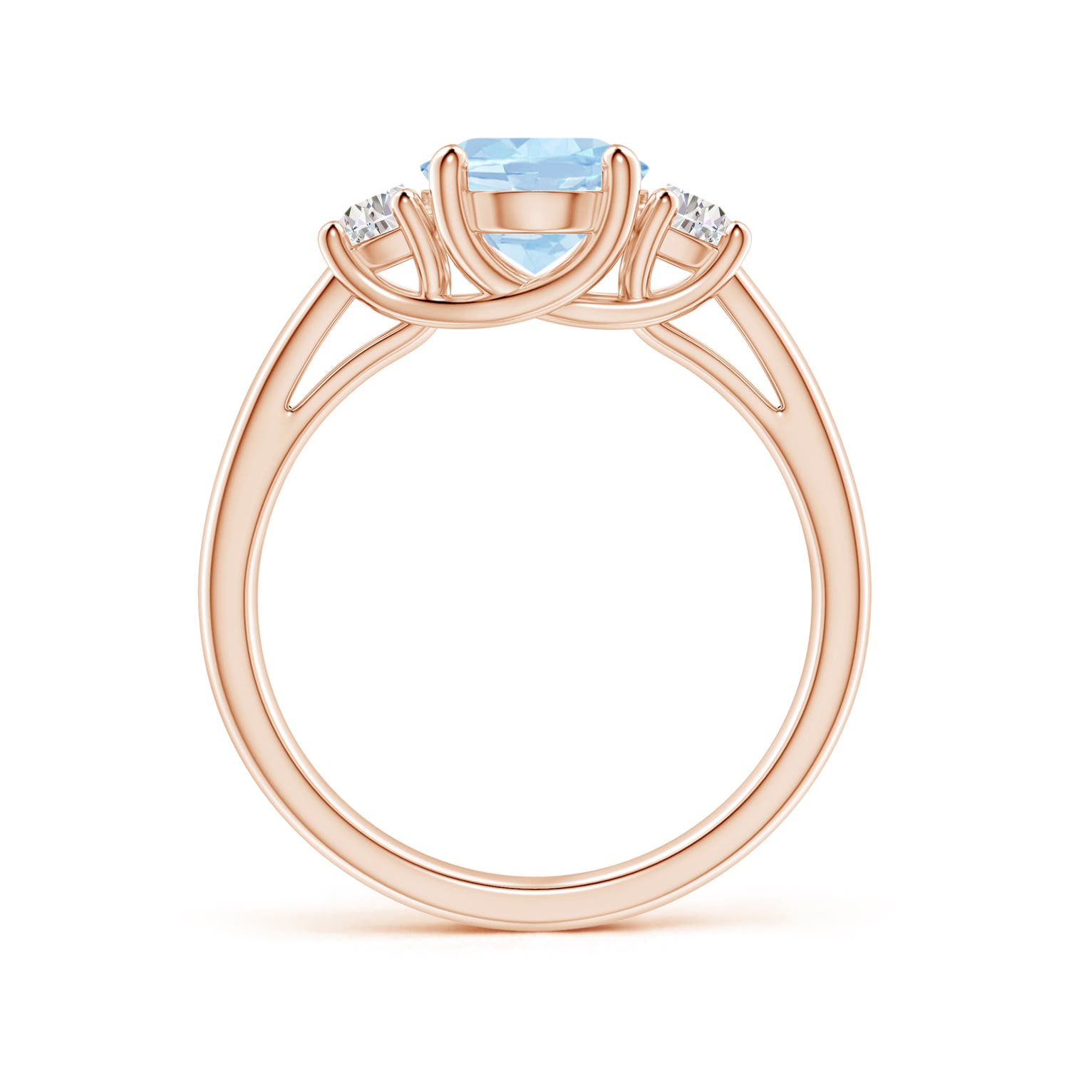 AA - Aquamarine / 1.82 CT / 14 KT Rose Gold