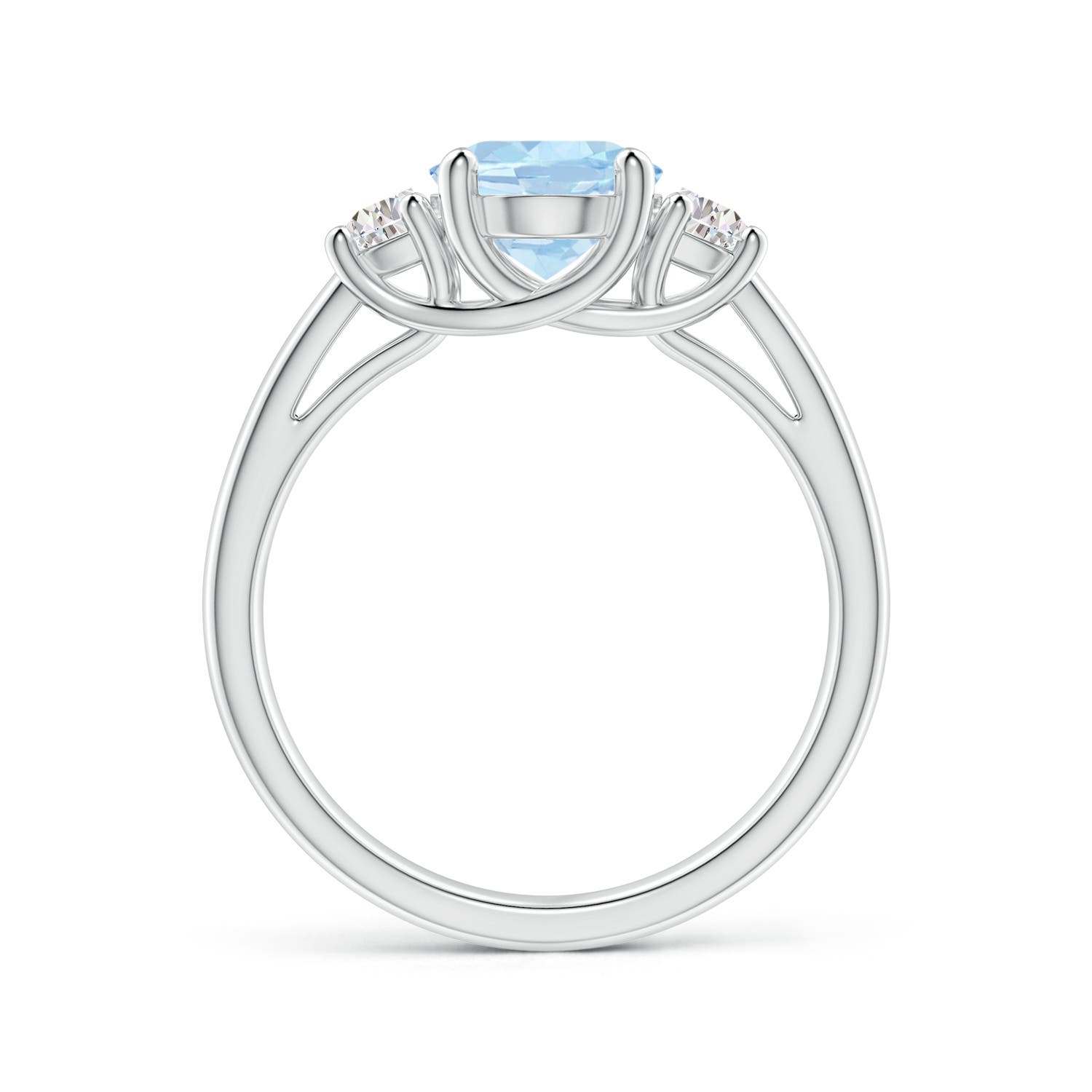 AA - Aquamarine / 1.82 CT / 14 KT White Gold