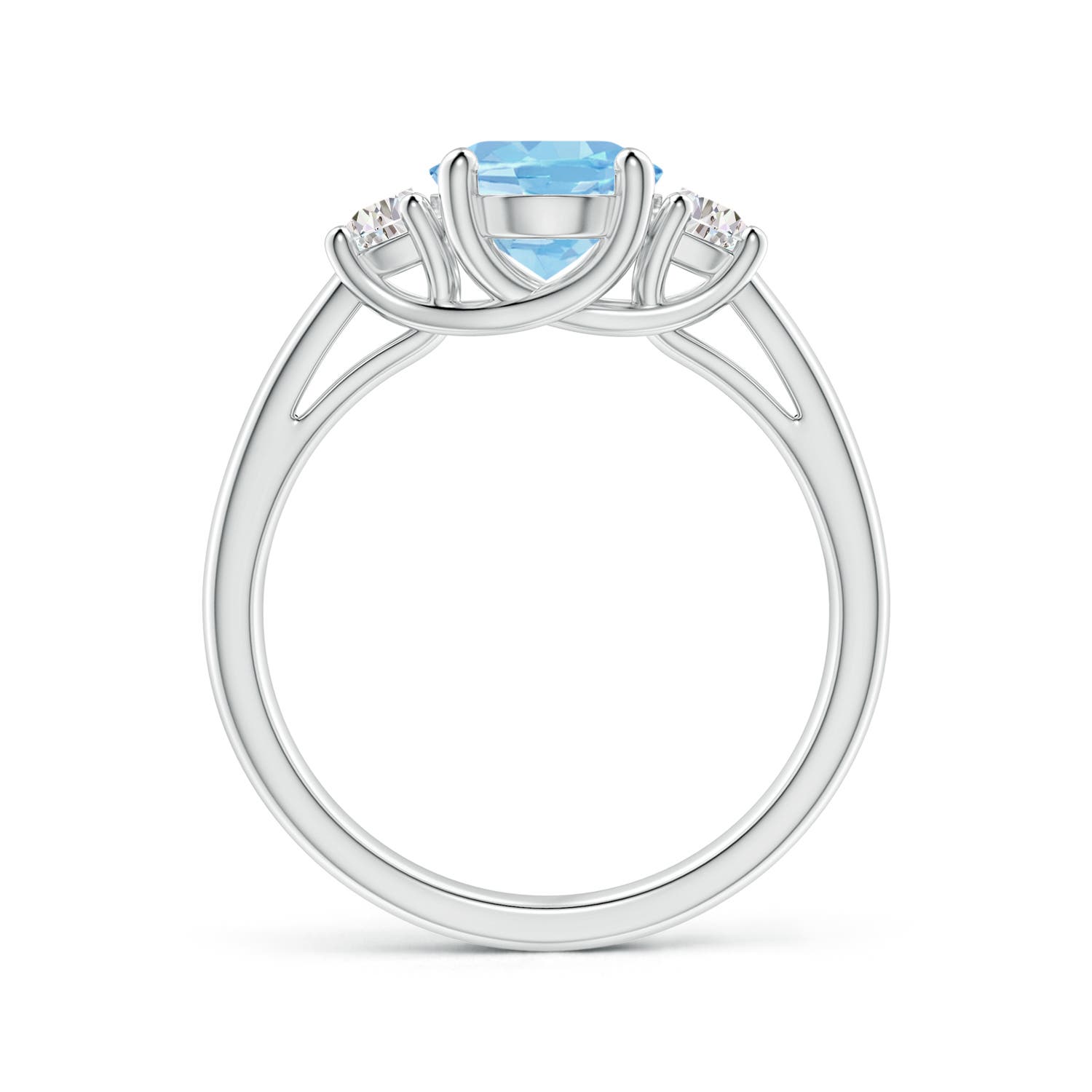 AAAA - Aquamarine / 1.82 CT / 14 KT White Gold