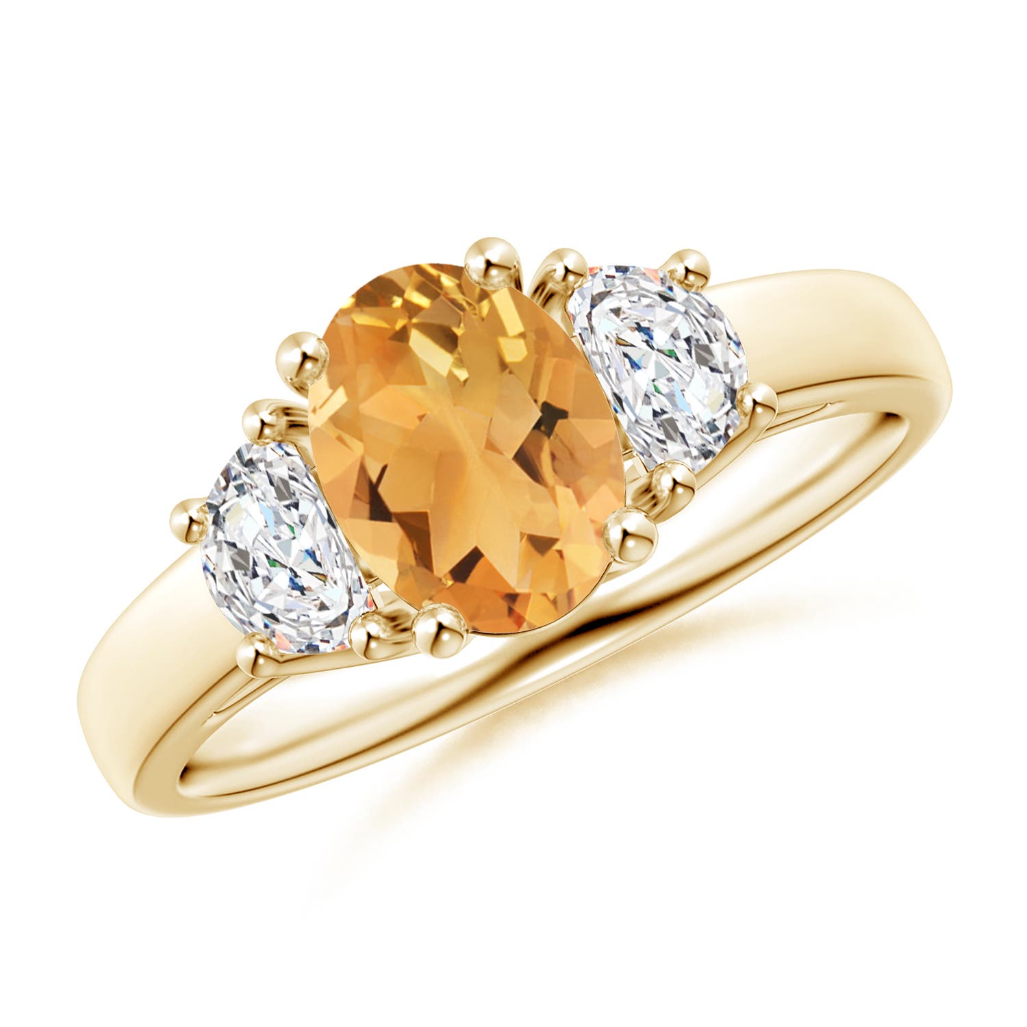 A - Citrine / 1.42 CT / 14 KT Yellow Gold