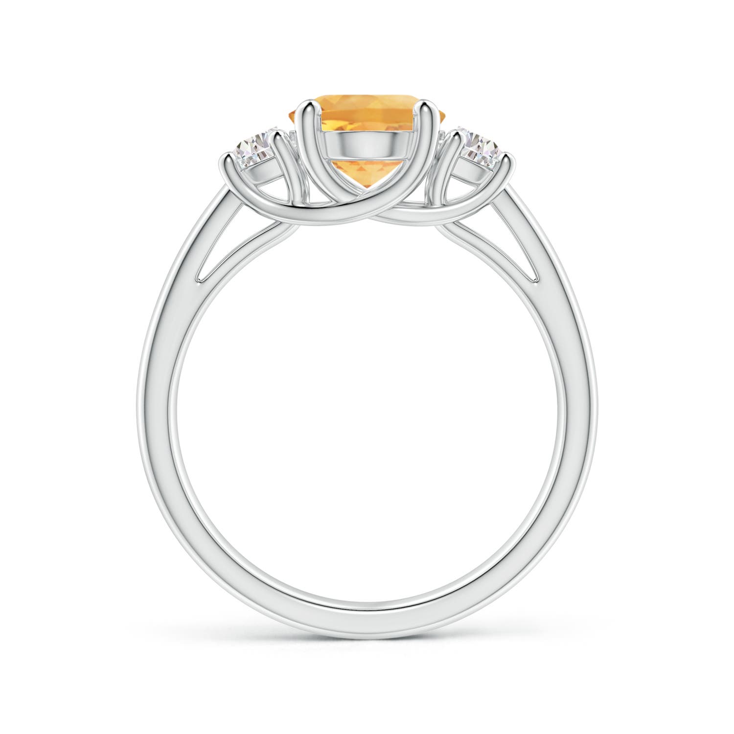 A - Citrine / 1.97 CT / 14 KT White Gold