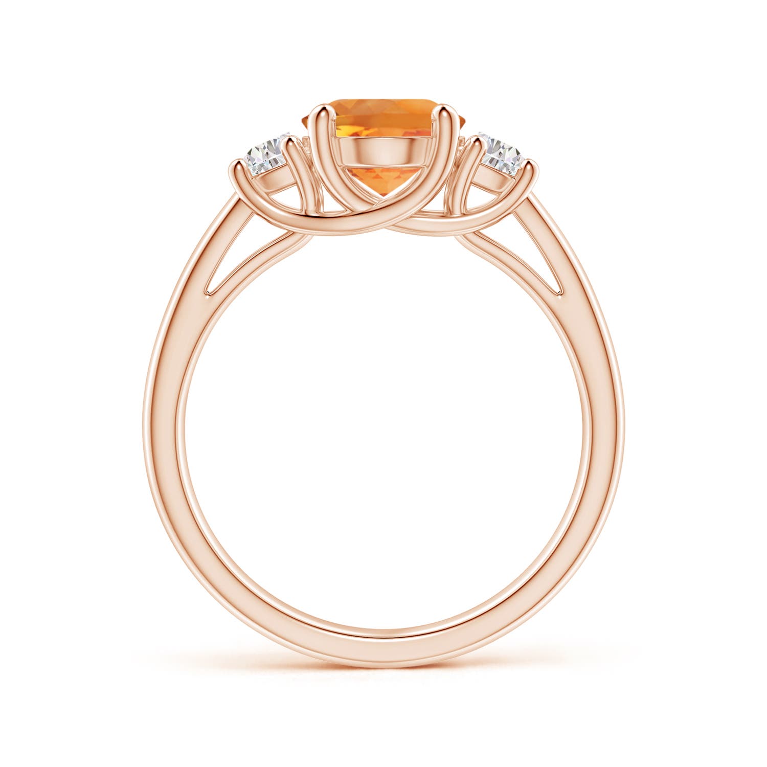 AAA - Citrine / 1.97 CT / 14 KT Rose Gold