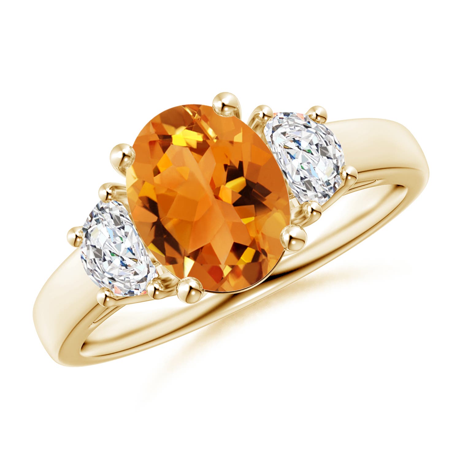 AAA - Citrine / 1.97 CT / 14 KT Yellow Gold