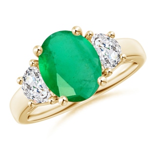 Oval A Emerald
