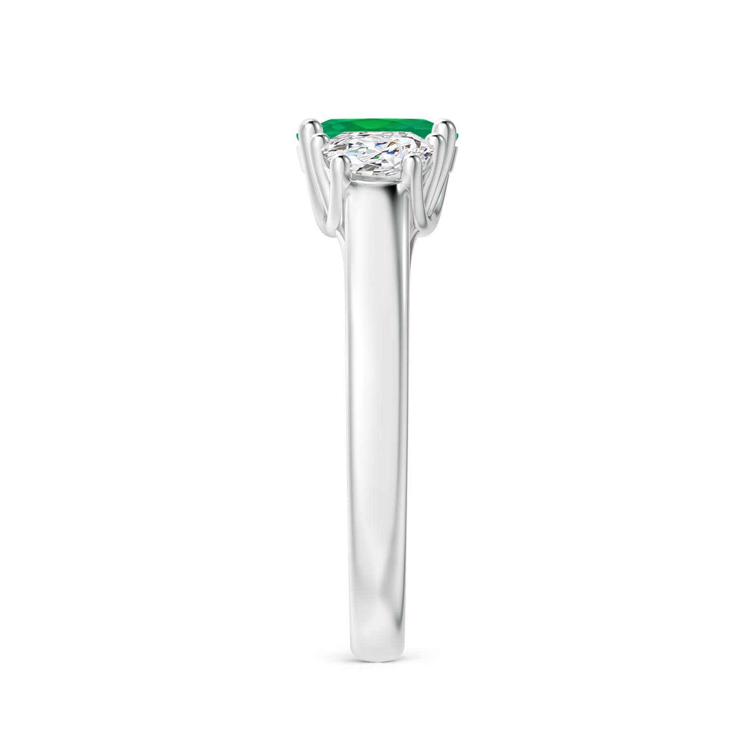 AA - Emerald / 1.12 CT / 14 KT White Gold