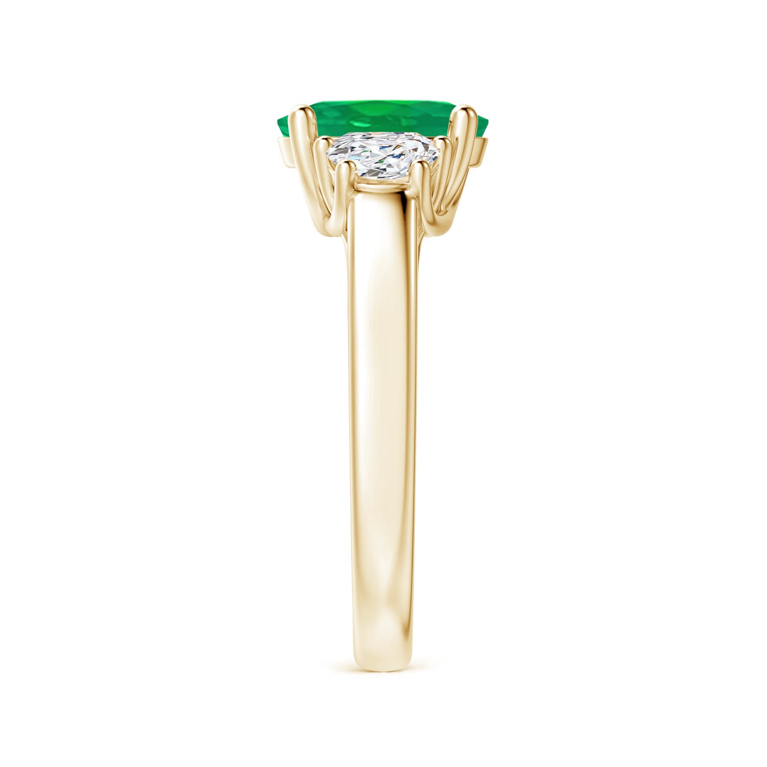 AA - Emerald / 1.96 CT / 14 KT Yellow Gold