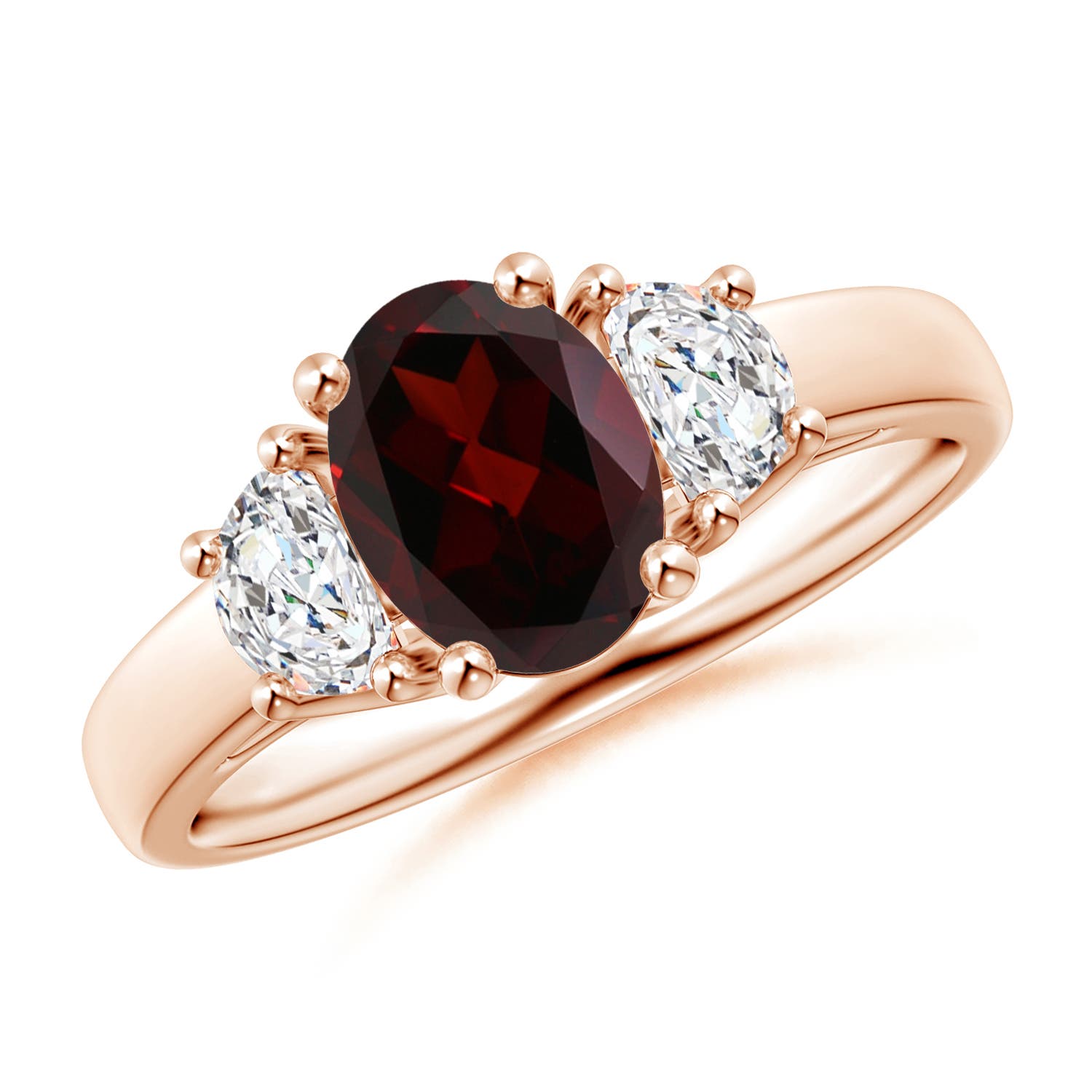 A - Garnet / 1.77 CT / 14 KT Rose Gold