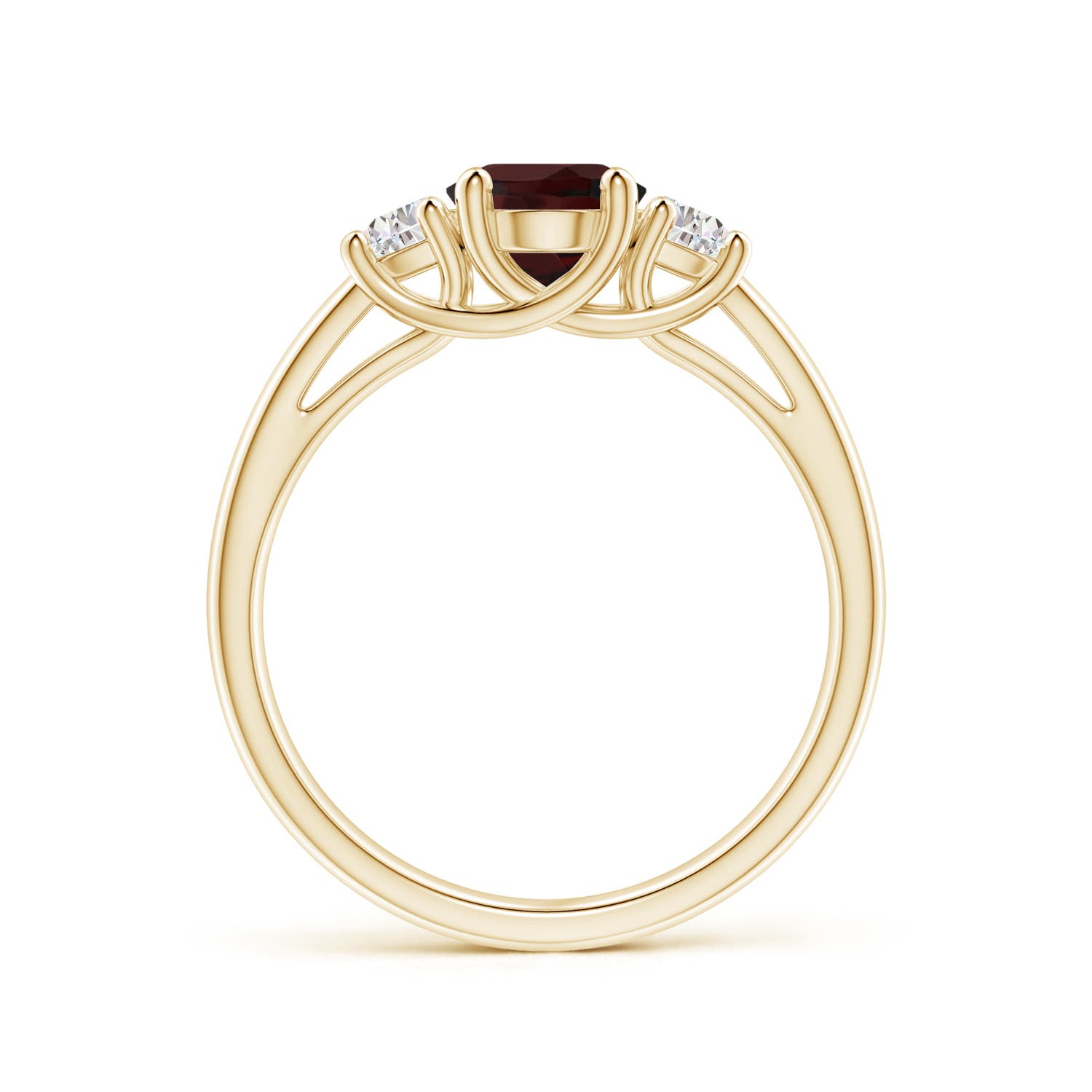 A - Garnet / 1.77 CT / 14 KT Yellow Gold