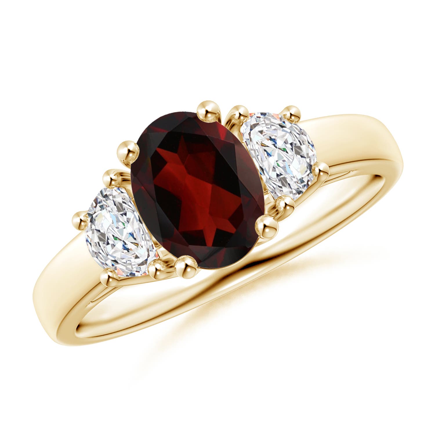 AA - Garnet / 1.77 CT / 14 KT Yellow Gold