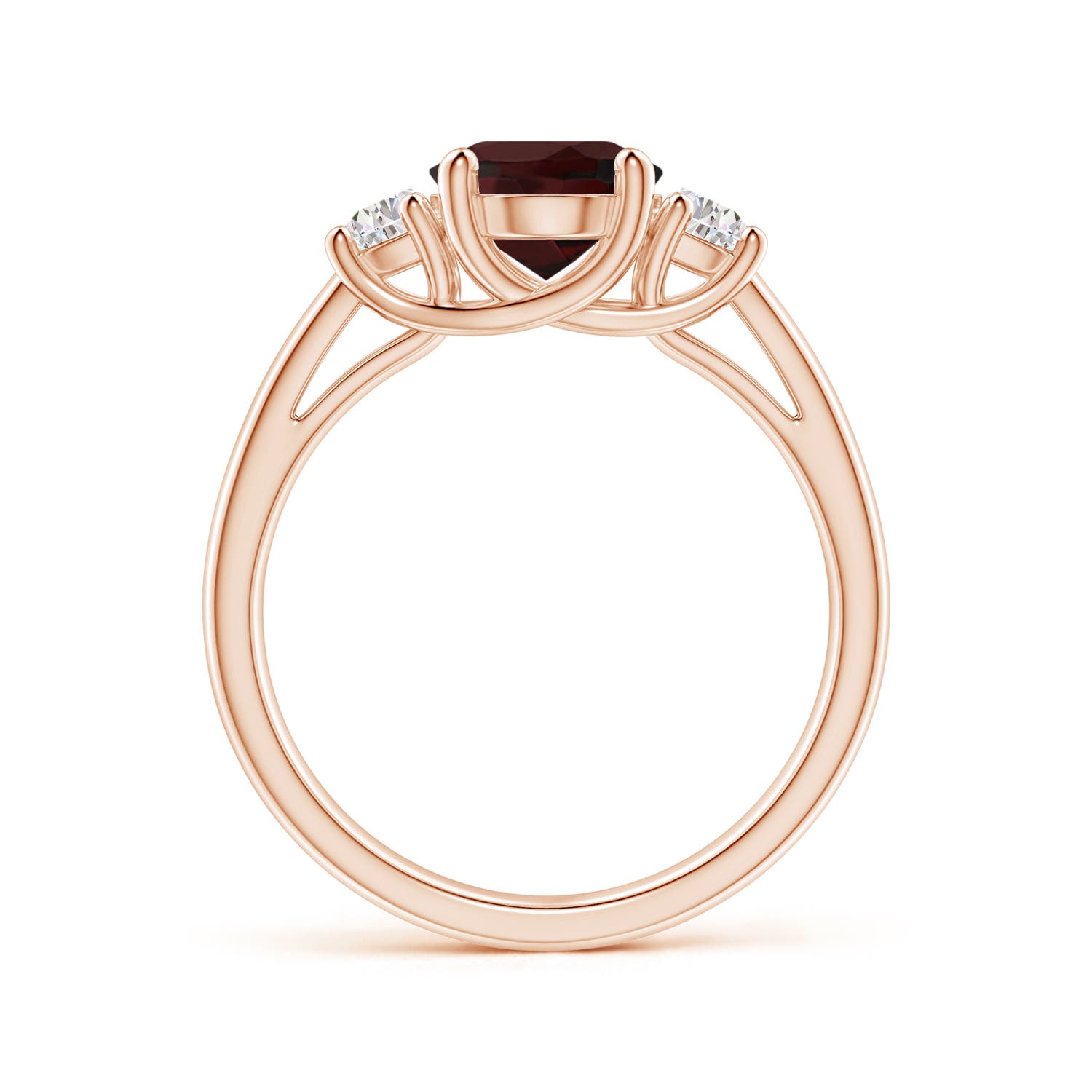 A - Garnet / 2.32 CT / 14 KT Rose Gold