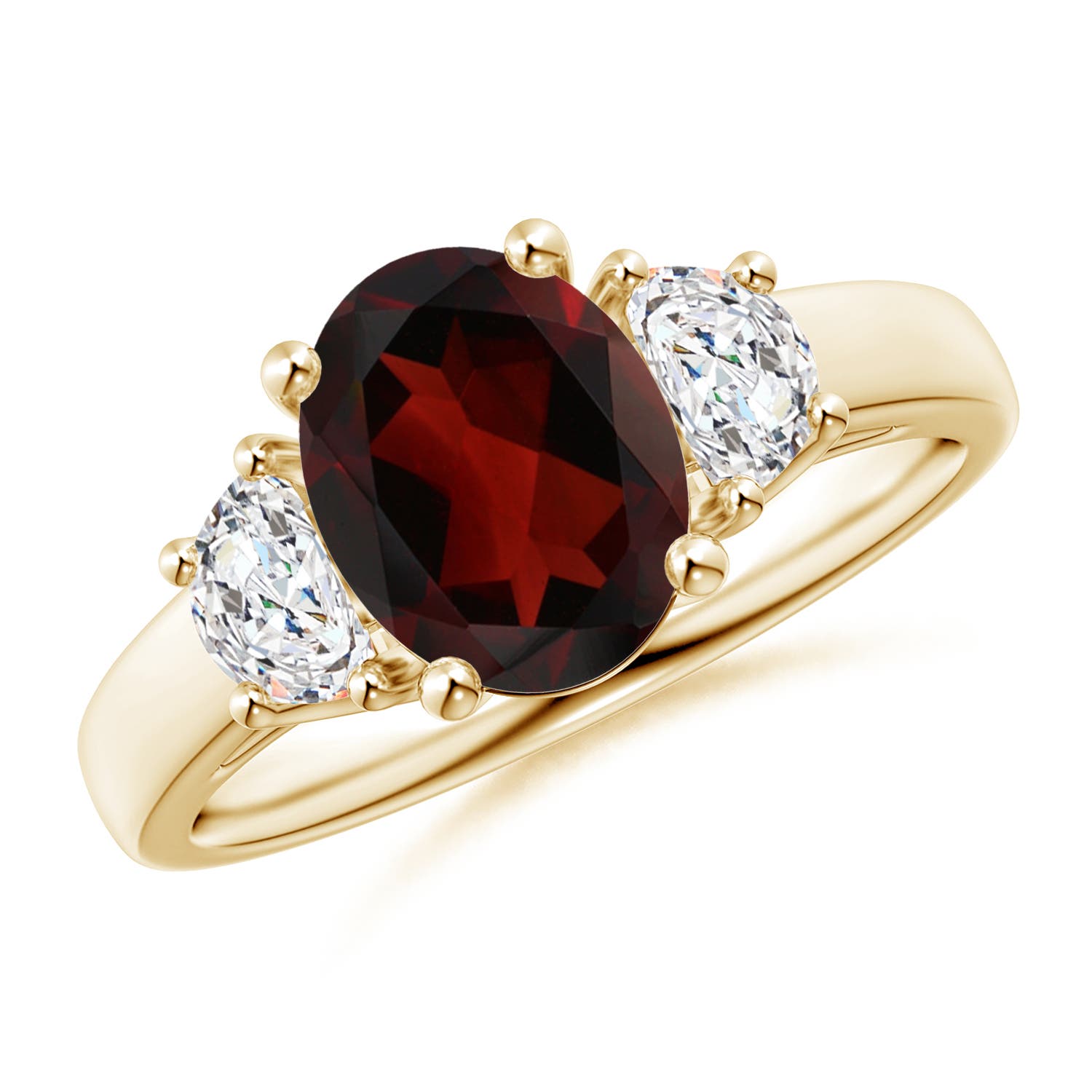 AA - Garnet / 2.32 CT / 14 KT Yellow Gold