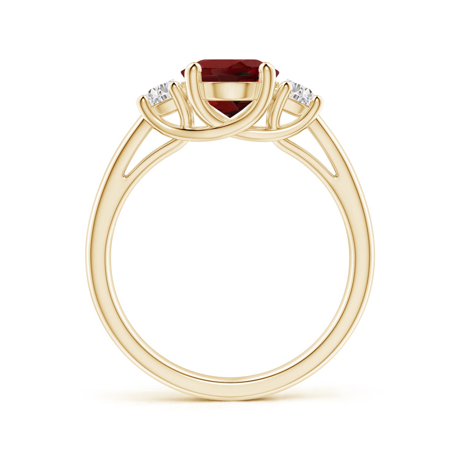 AAAA - Garnet / 2.32 CT / 14 KT Yellow Gold