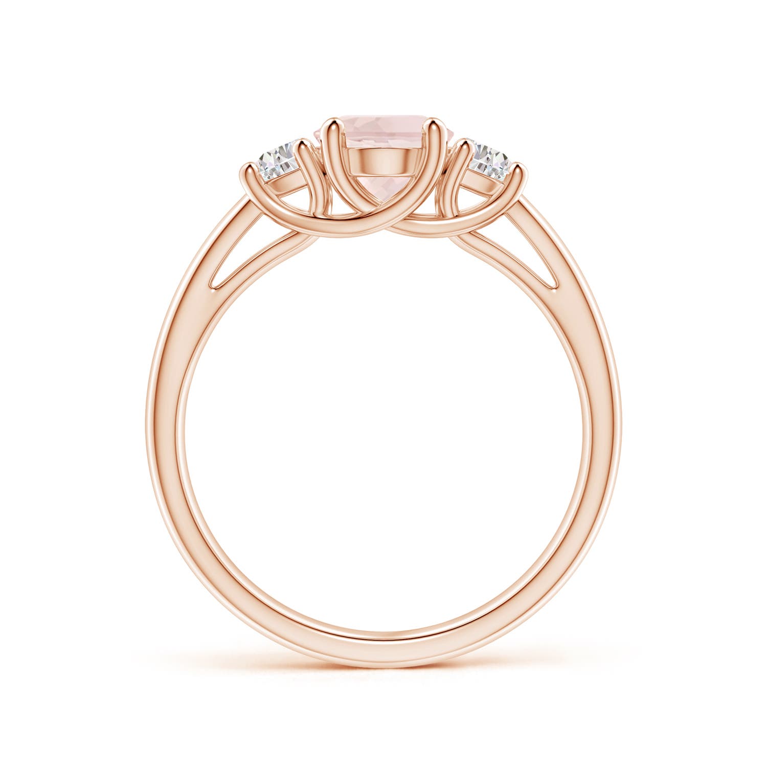 A - Morganite / 1.42 CT / 14 KT Rose Gold