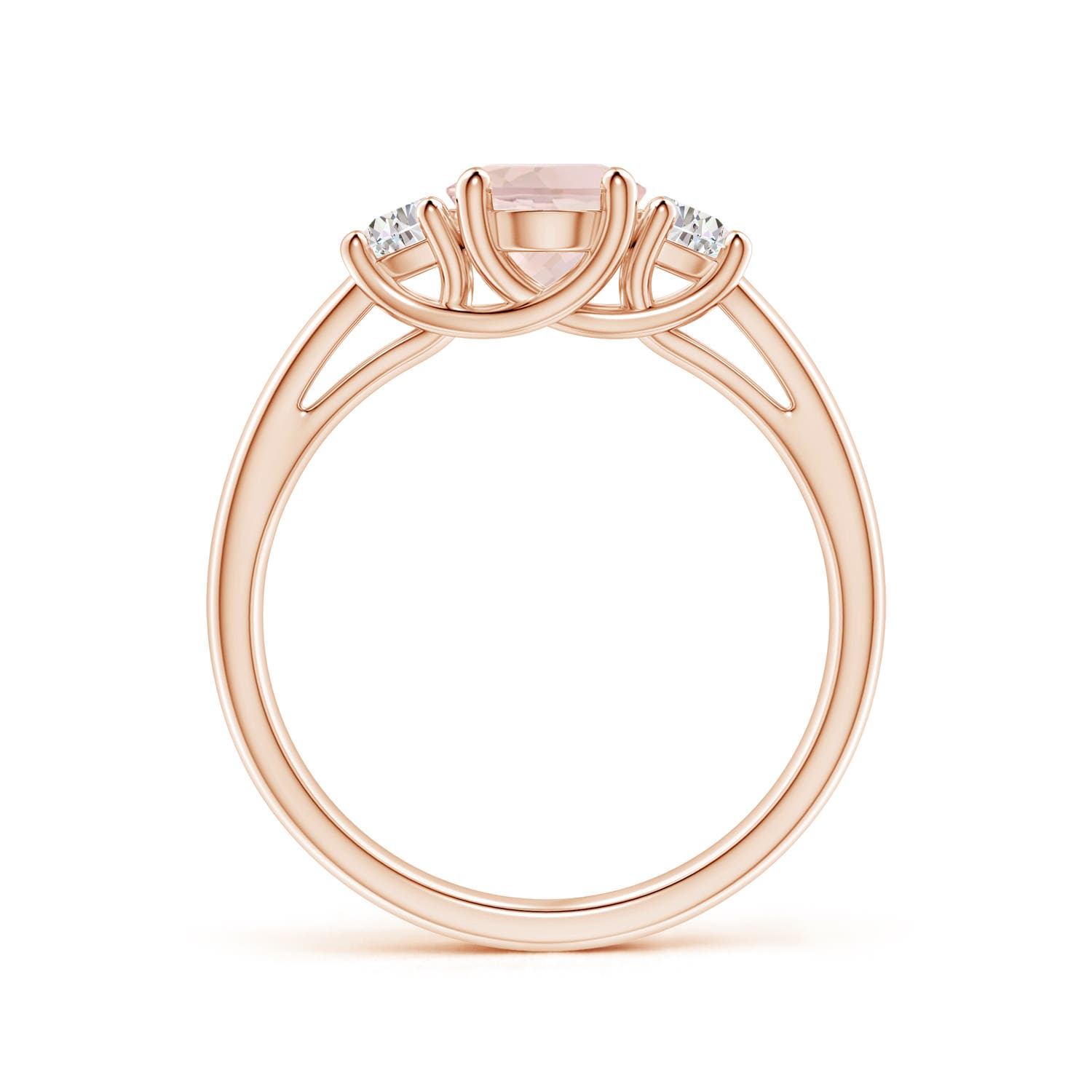 AA - Morganite / 1.42 CT / 14 KT Rose Gold