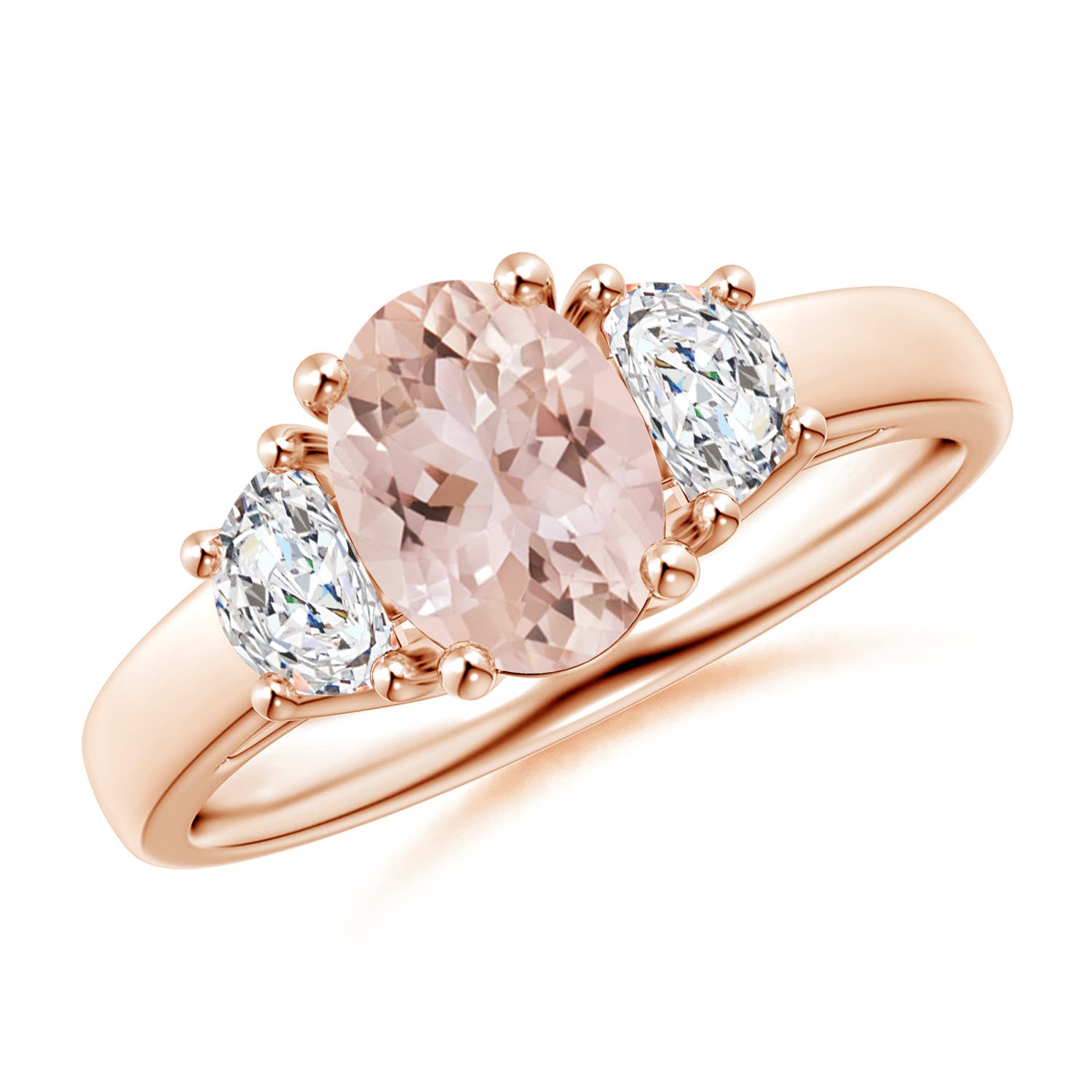 AAA - Morganite / 1.42 CT / 14 KT Rose Gold