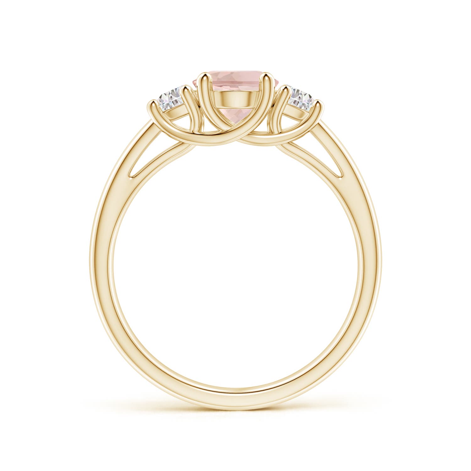 AAA - Morganite / 1.42 CT / 14 KT Yellow Gold