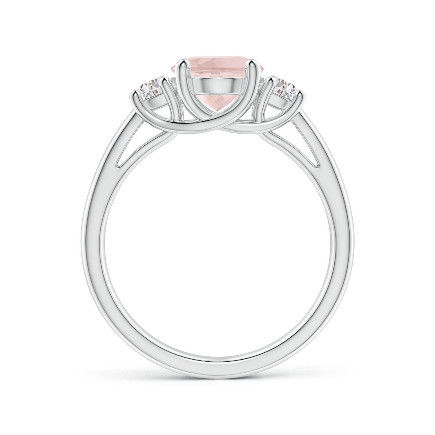 A - Morganite / 1.97 CT / 14 KT White Gold