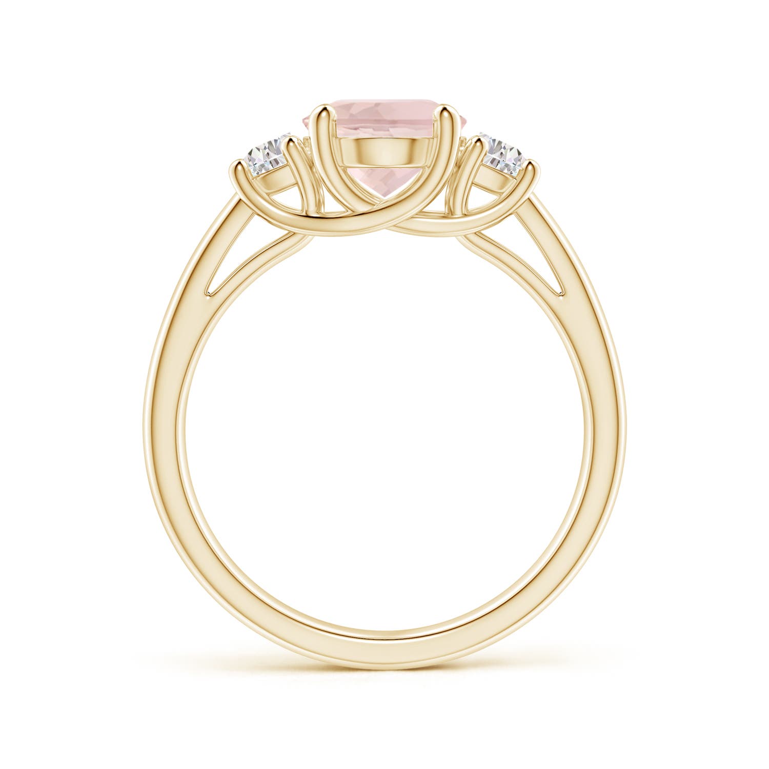 A - Morganite / 1.97 CT / 14 KT Yellow Gold