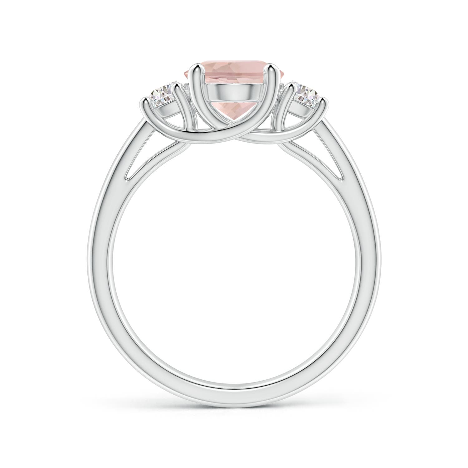 AA - Morganite / 1.97 CT / 14 KT White Gold