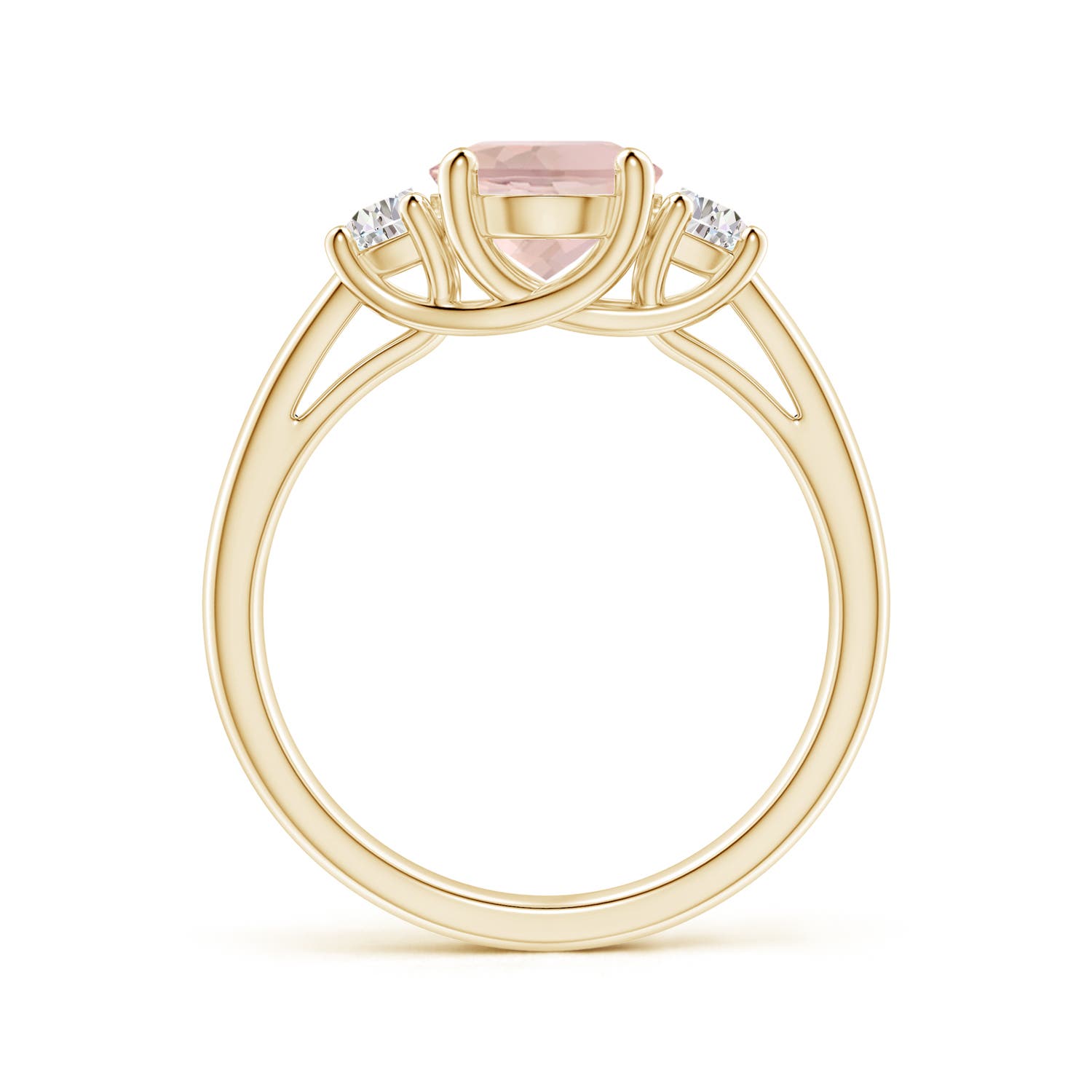 AA - Morganite / 1.97 CT / 14 KT Yellow Gold