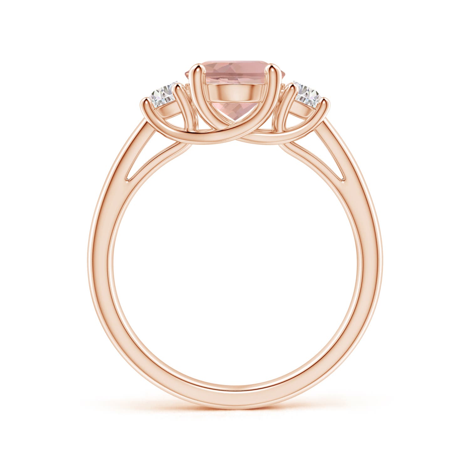 AAAA - Morganite / 1.97 CT / 14 KT Rose Gold