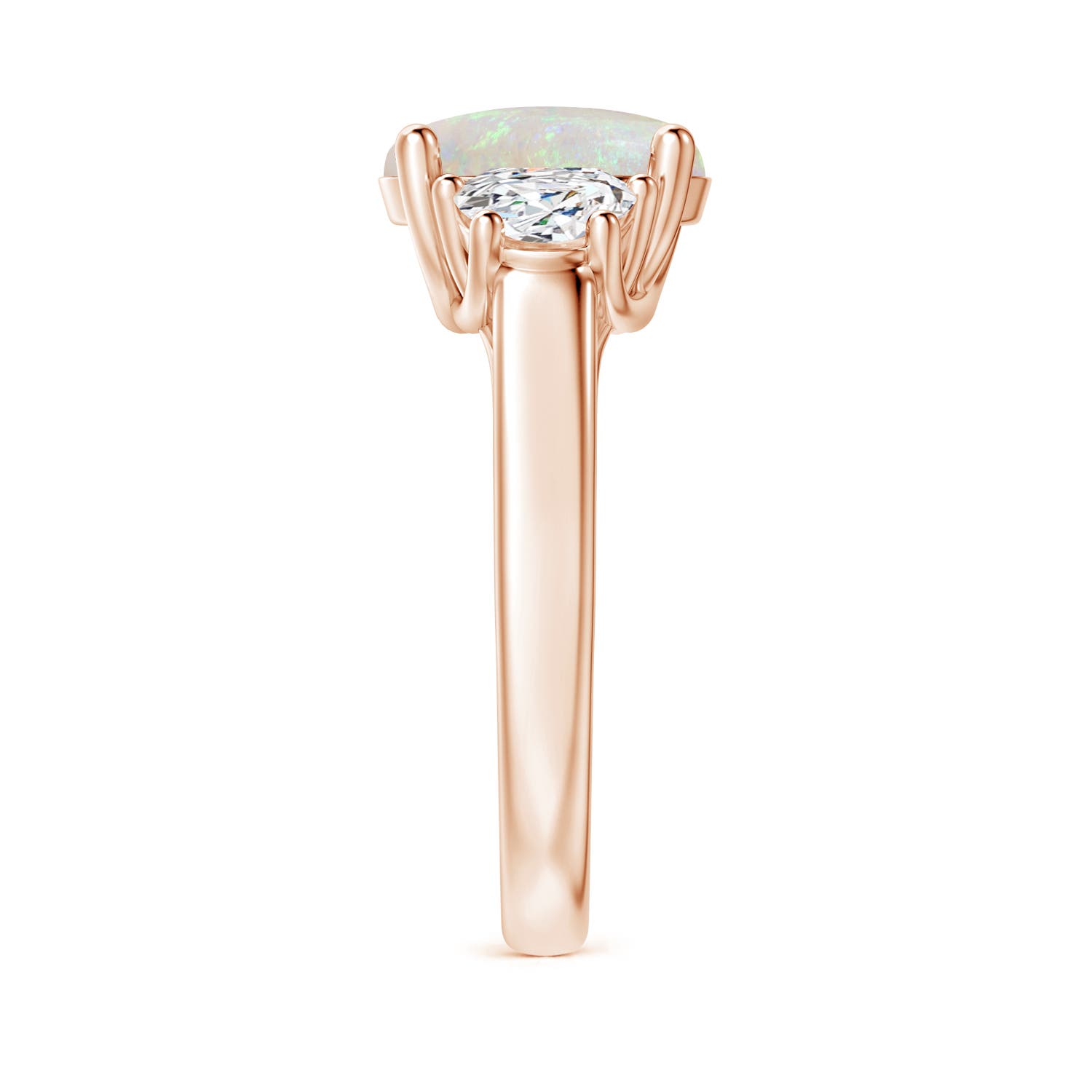 AA - Opal / 1.77 CT / 14 KT Rose Gold