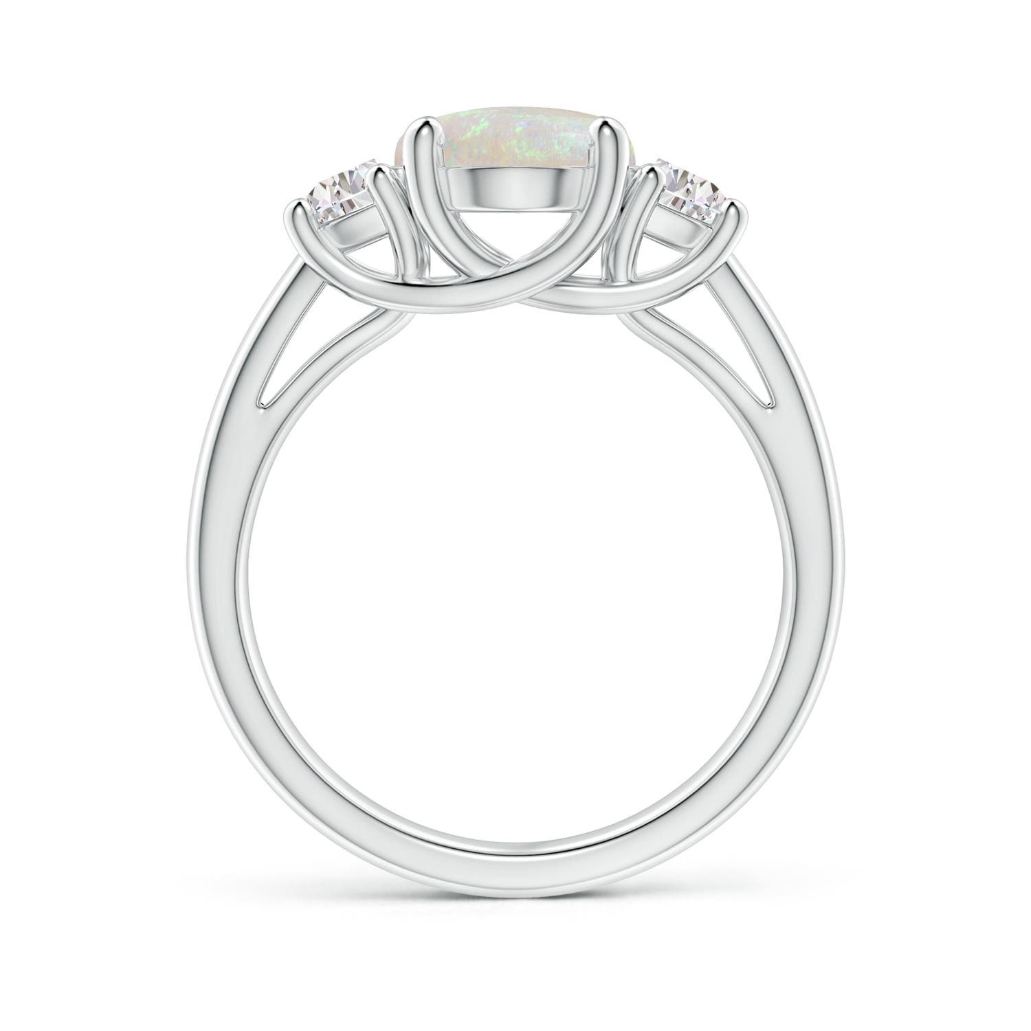 AA - Opal / 1.77 CT / 14 KT White Gold