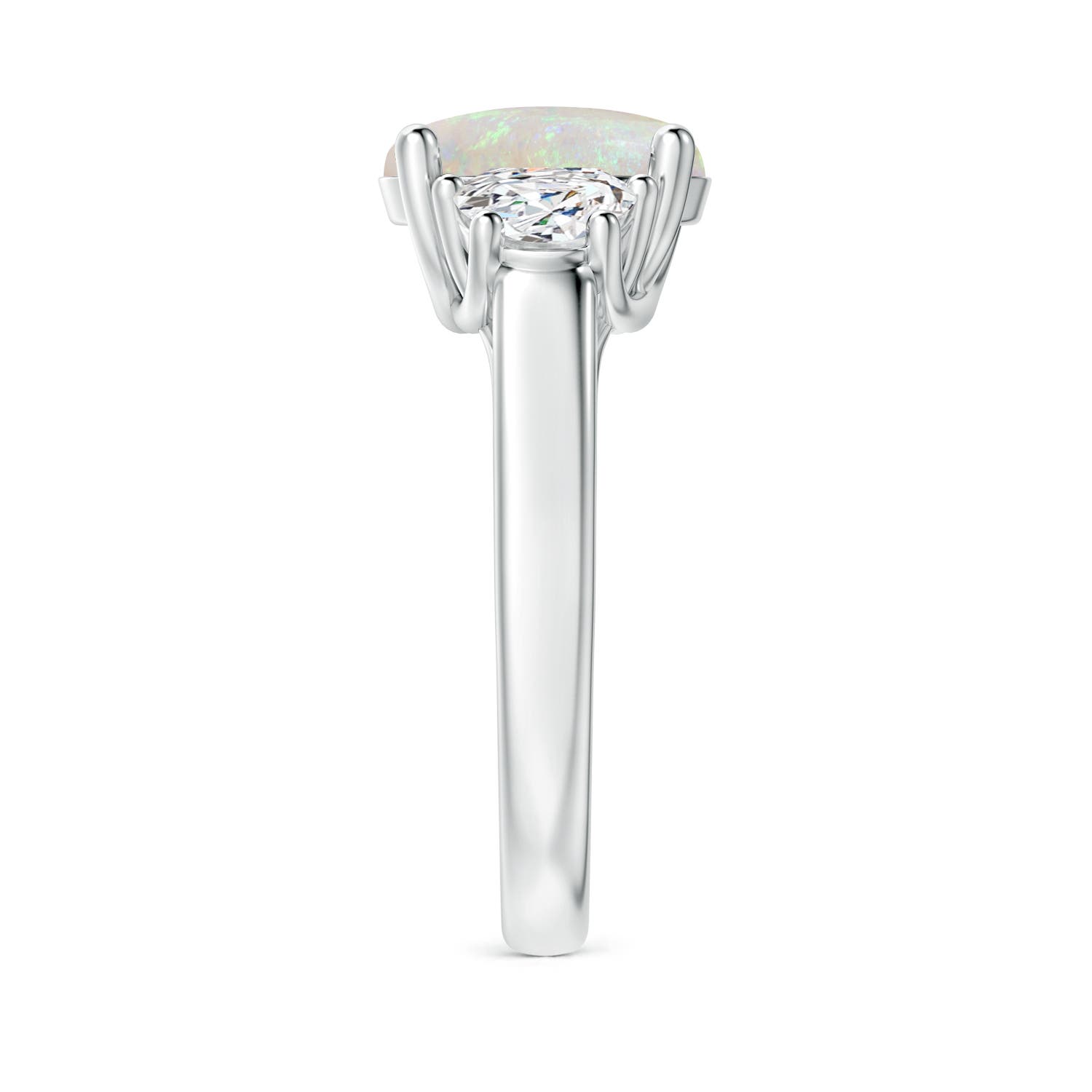 AA - Opal / 1.77 CT / 14 KT White Gold