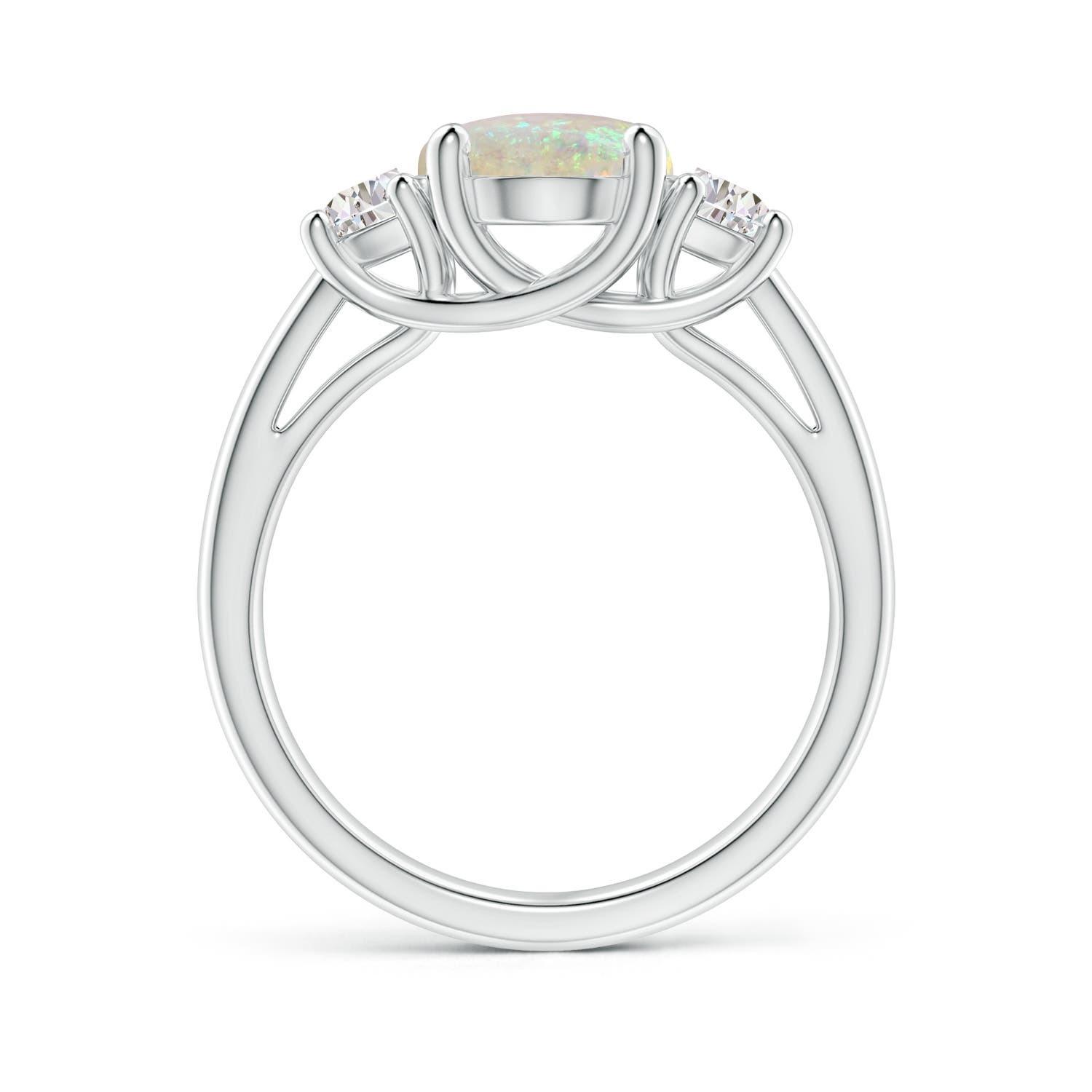 AAA - Opal / 1.77 CT / 14 KT White Gold