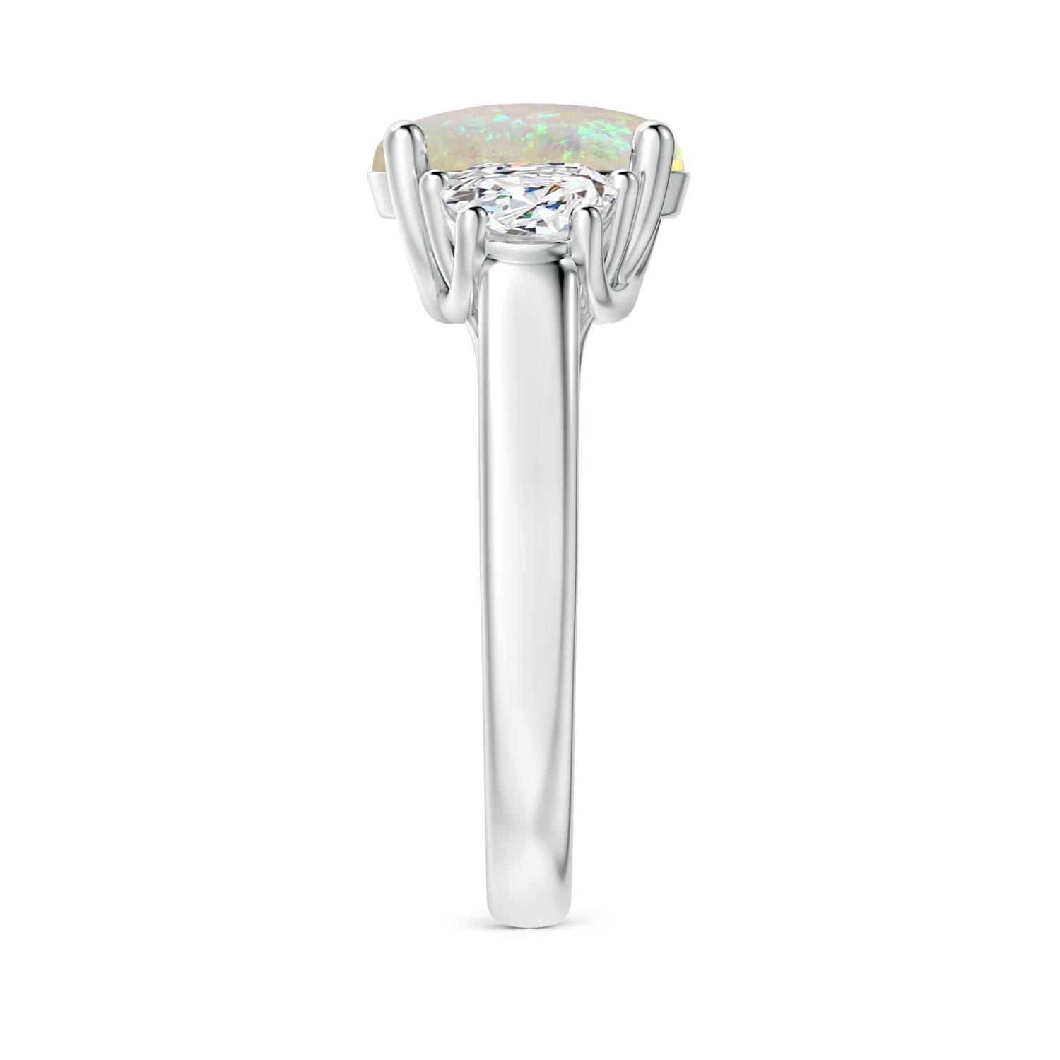 AAA - Opal / 1.77 CT / 14 KT White Gold