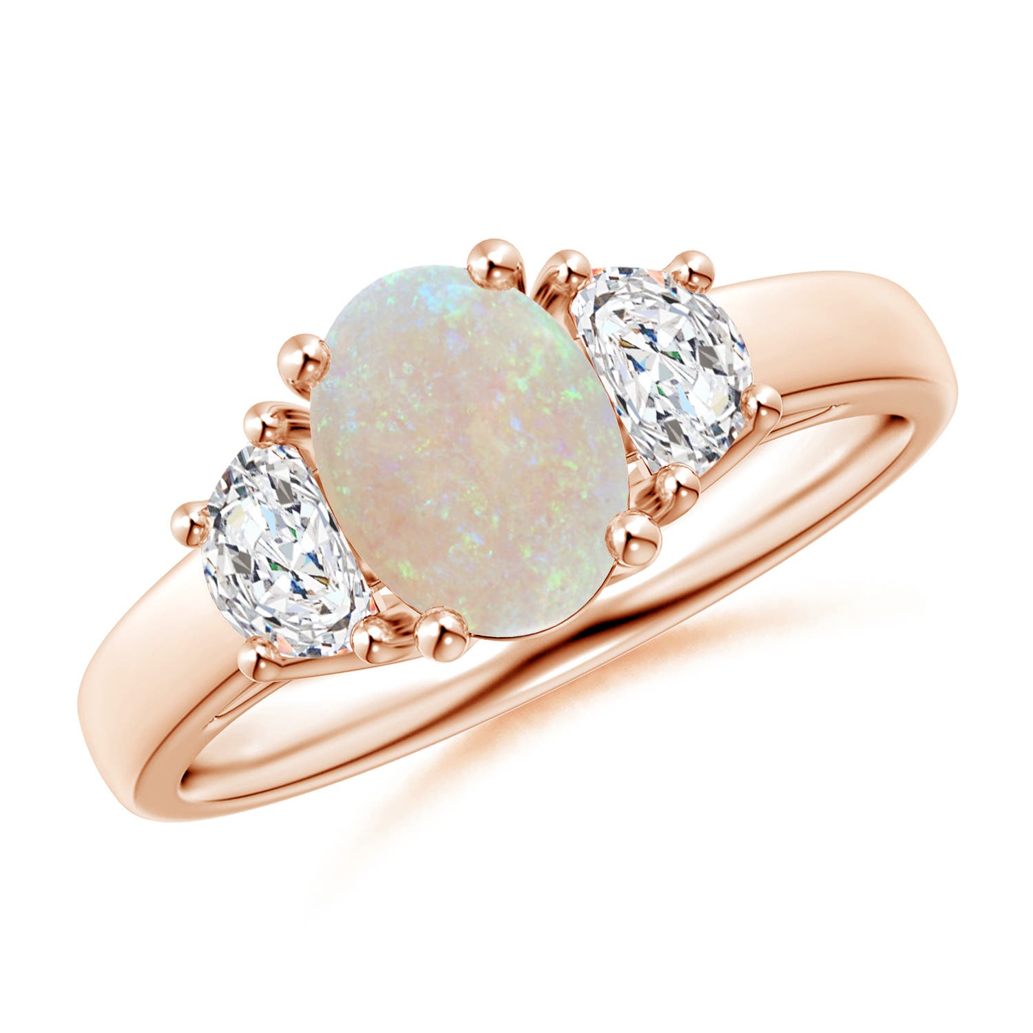 AA - Opal / 1.12 CT / 14 KT Rose Gold