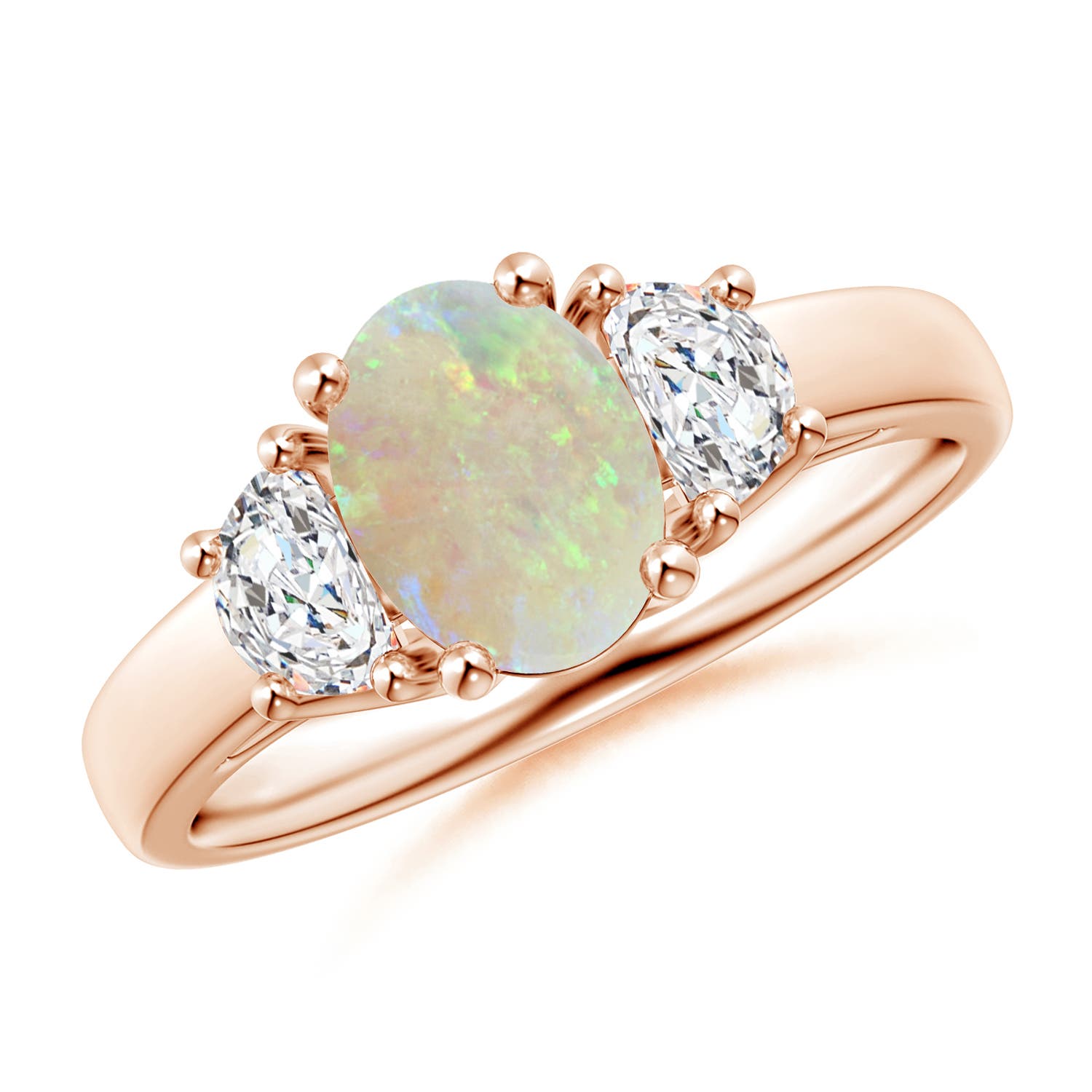 AAA - Opal / 1.12 CT / 14 KT Rose Gold