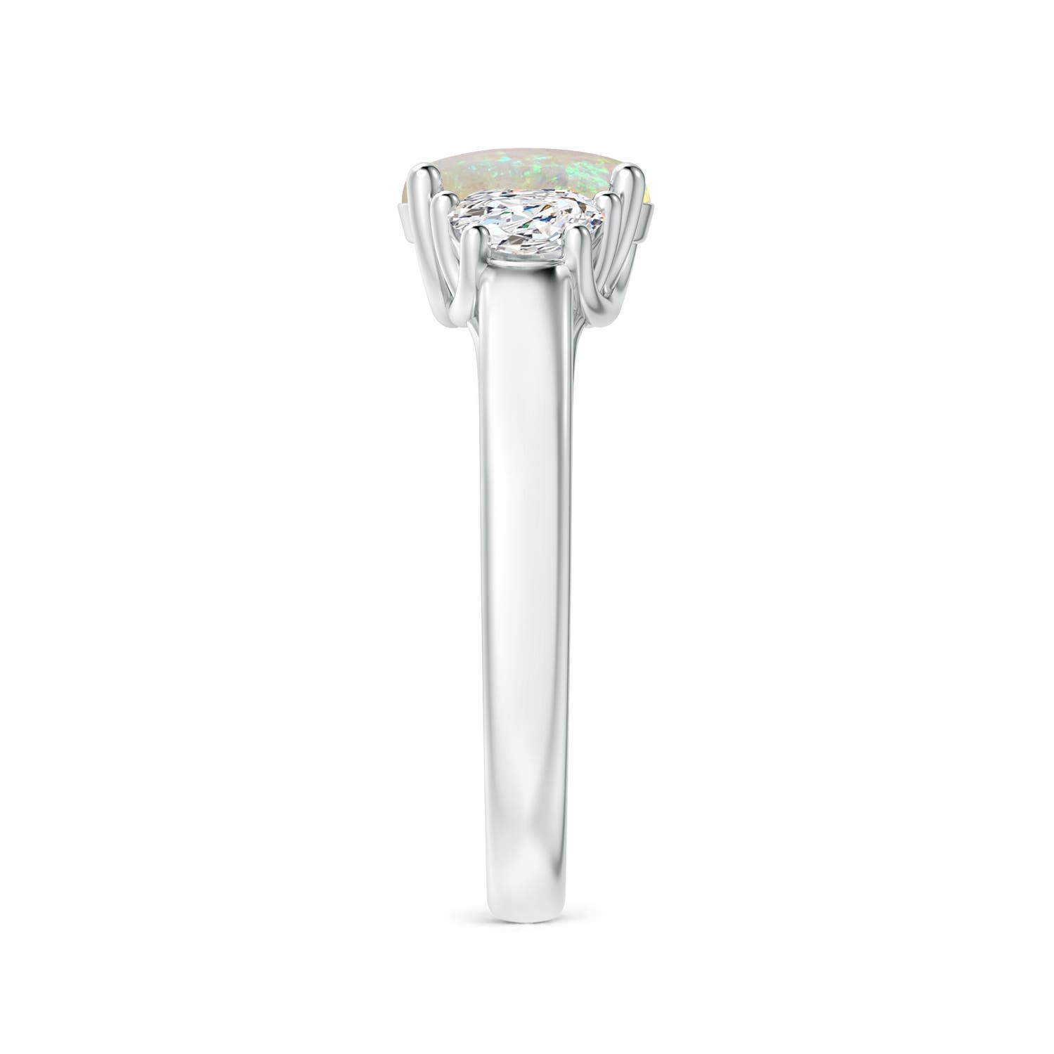 AAA - Opal / 1.12 CT / 14 KT White Gold