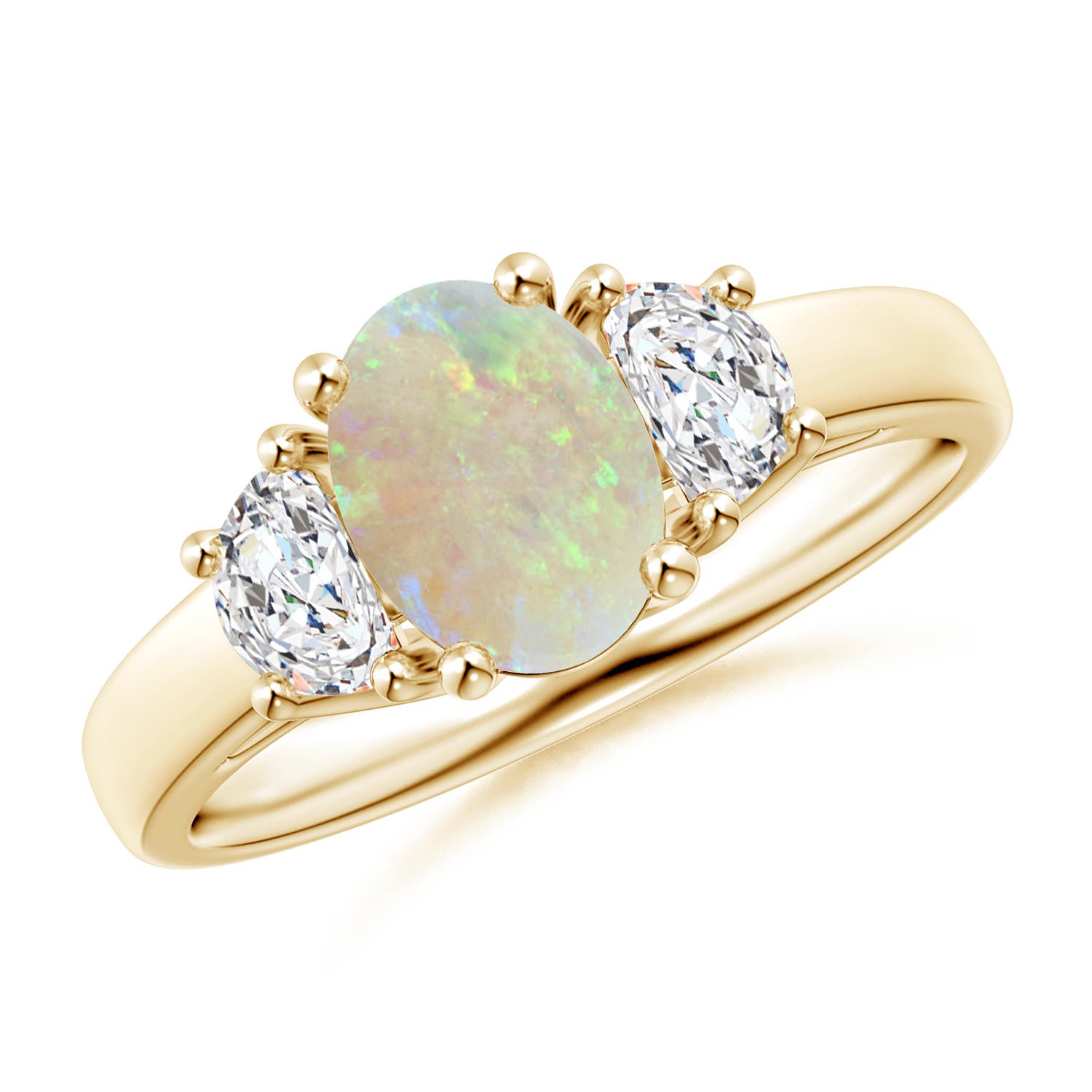 AAA - Opal / 1.12 CT / 14 KT Yellow Gold