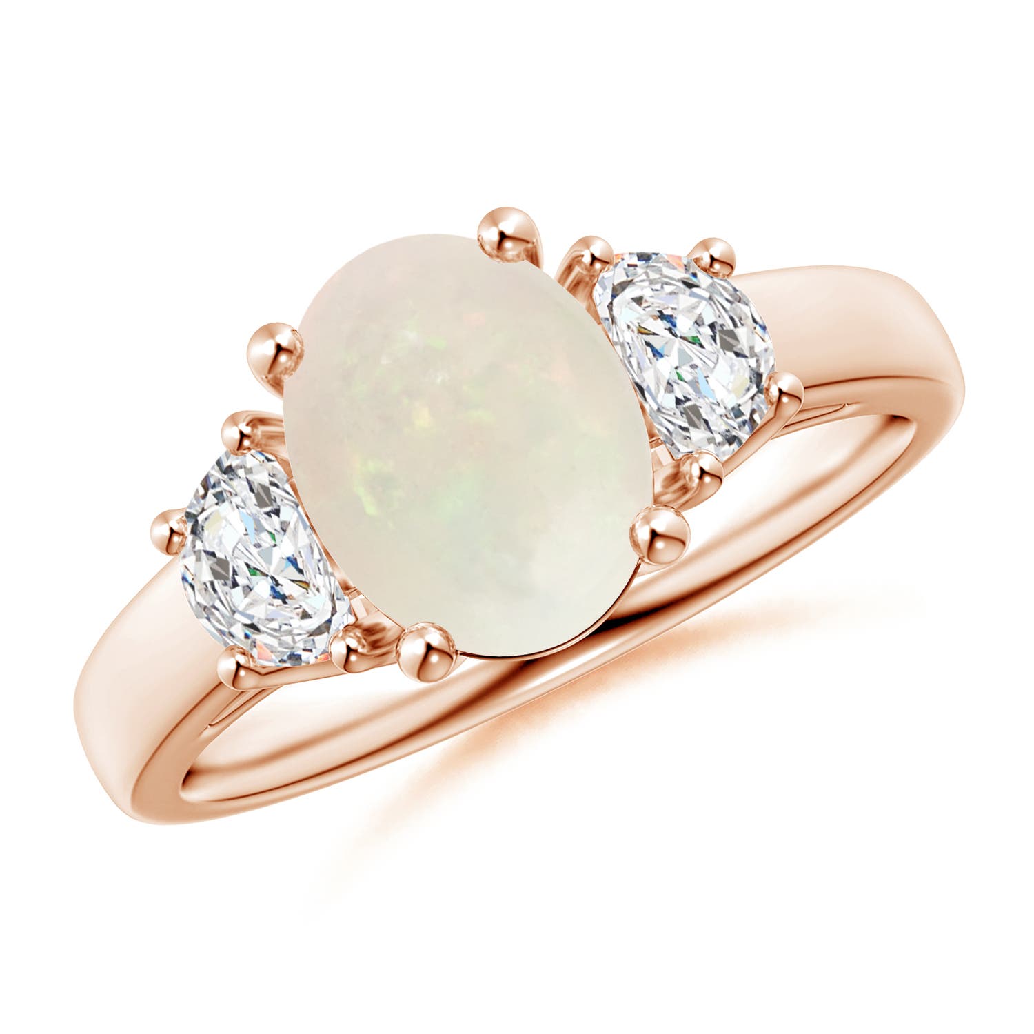 A - Opal / 1.42 CT / 14 KT Rose Gold