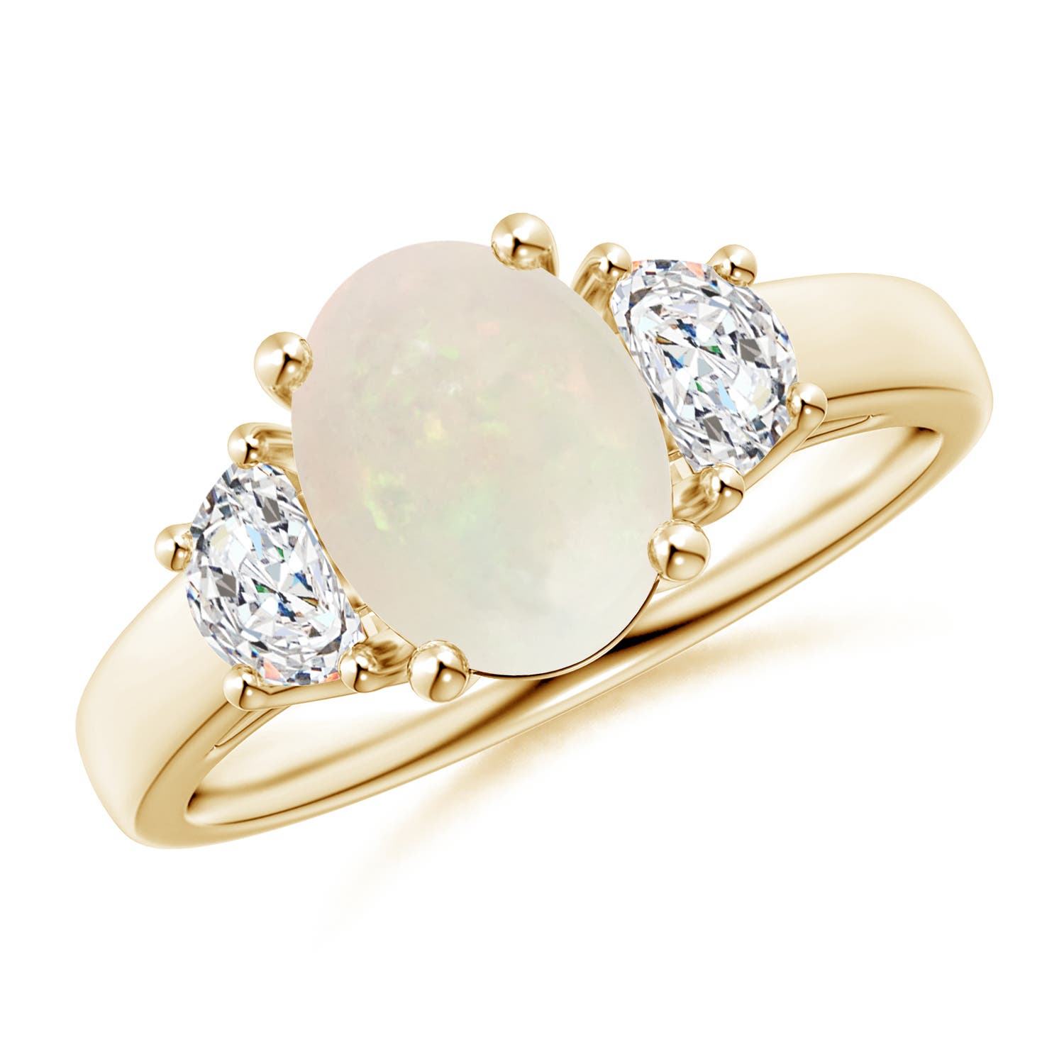 A - Opal / 1.42 CT / 14 KT Yellow Gold