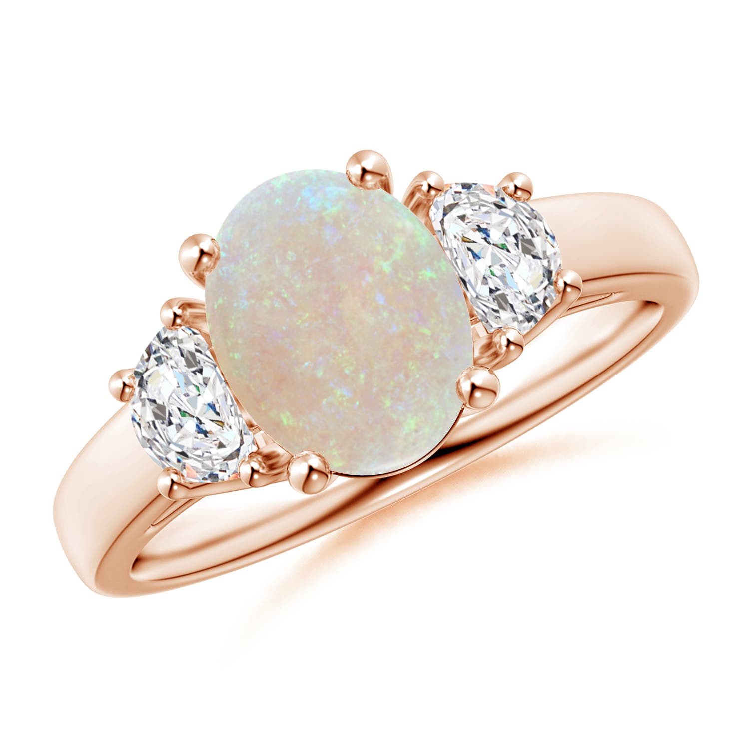 AA - Opal / 1.42 CT / 14 KT Rose Gold