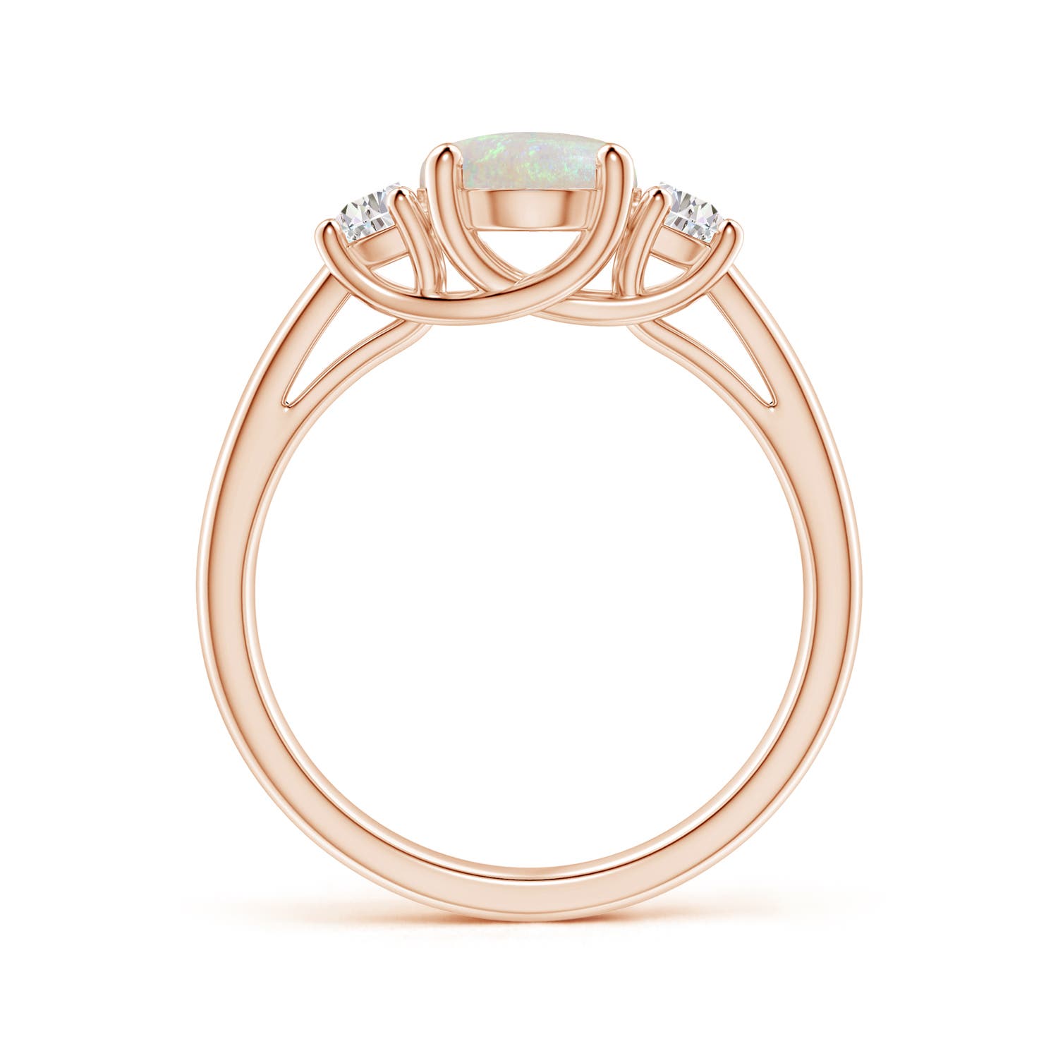 AA - Opal / 1.42 CT / 14 KT Rose Gold