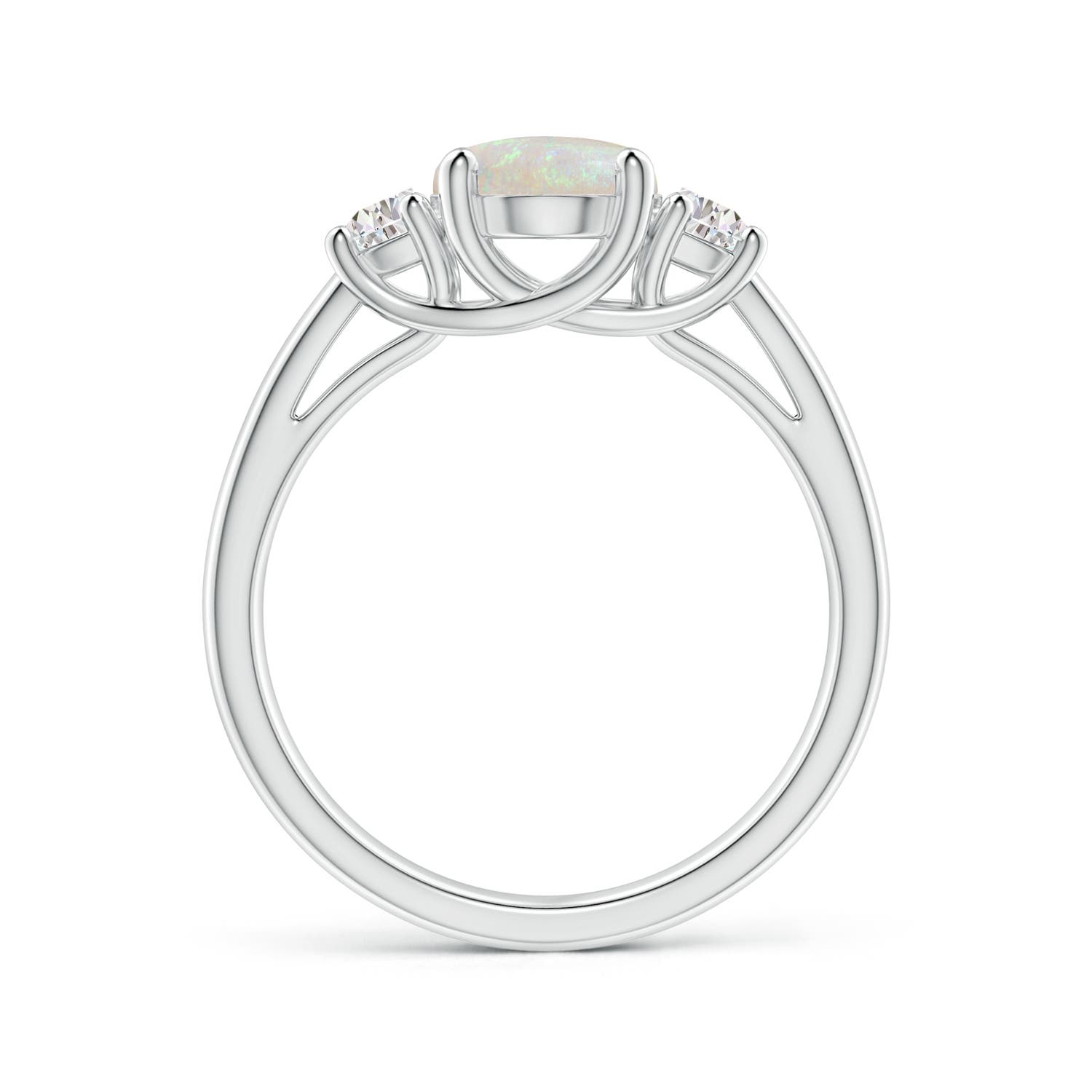 AA - Opal / 1.42 CT / 14 KT White Gold