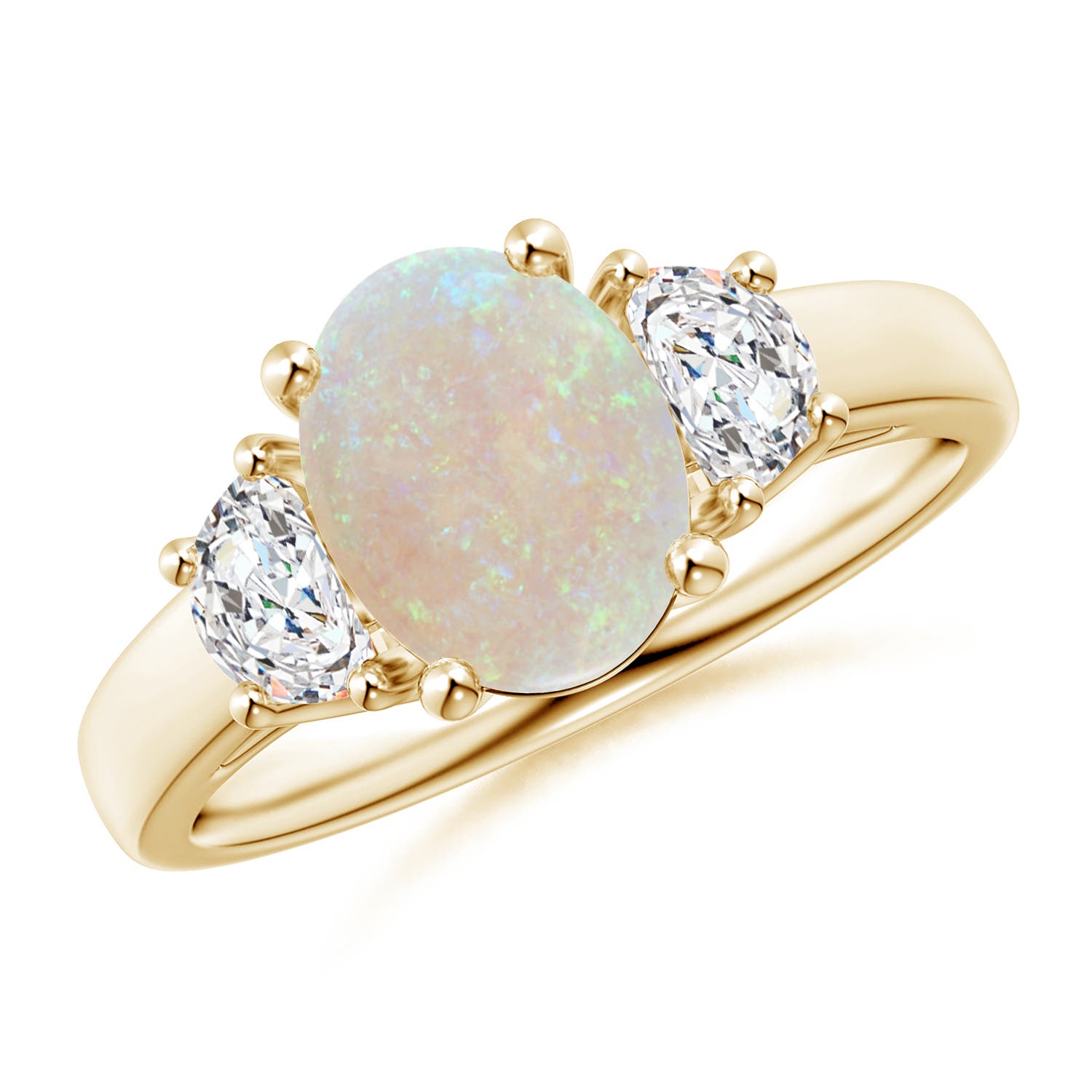 AA - Opal / 1.42 CT / 14 KT Yellow Gold